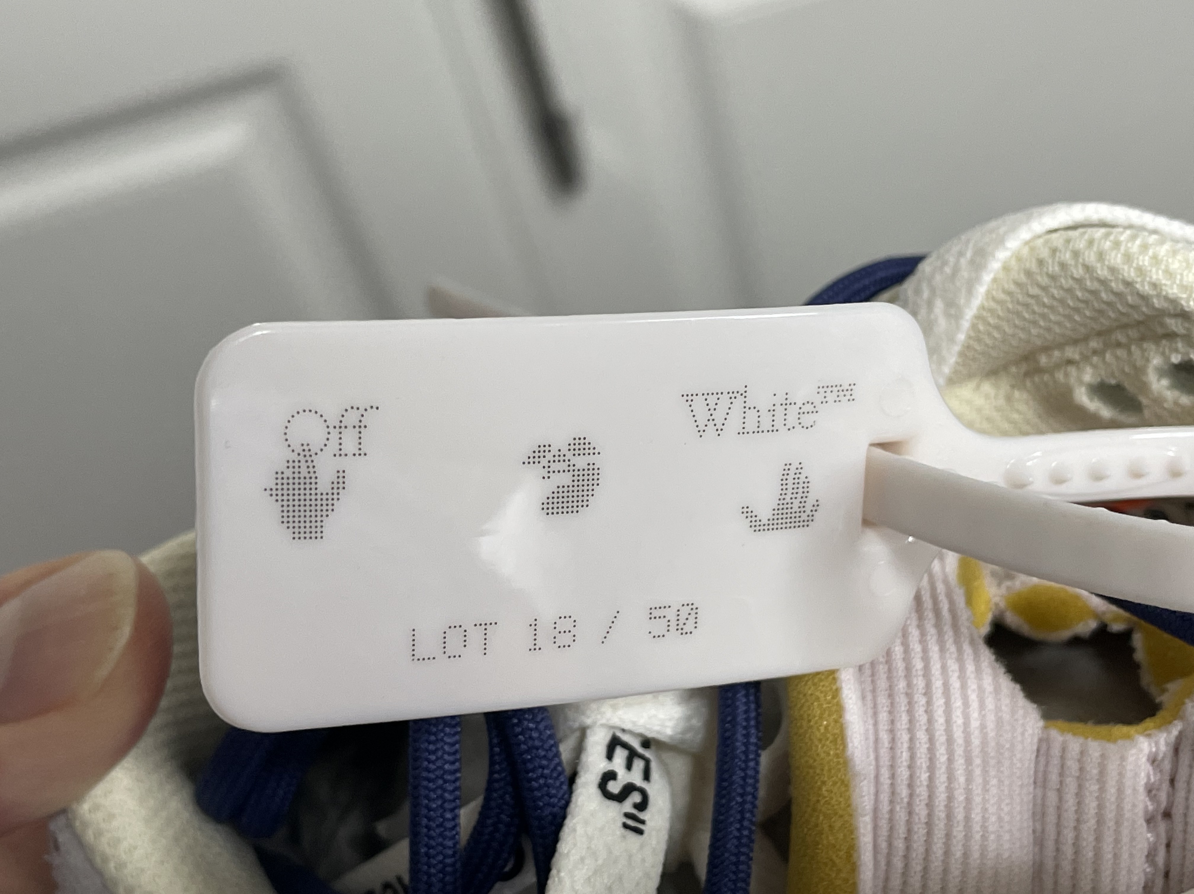 Nike x Off-White Dunk Low The 50 - Lot 18 착용 스타일 - 5