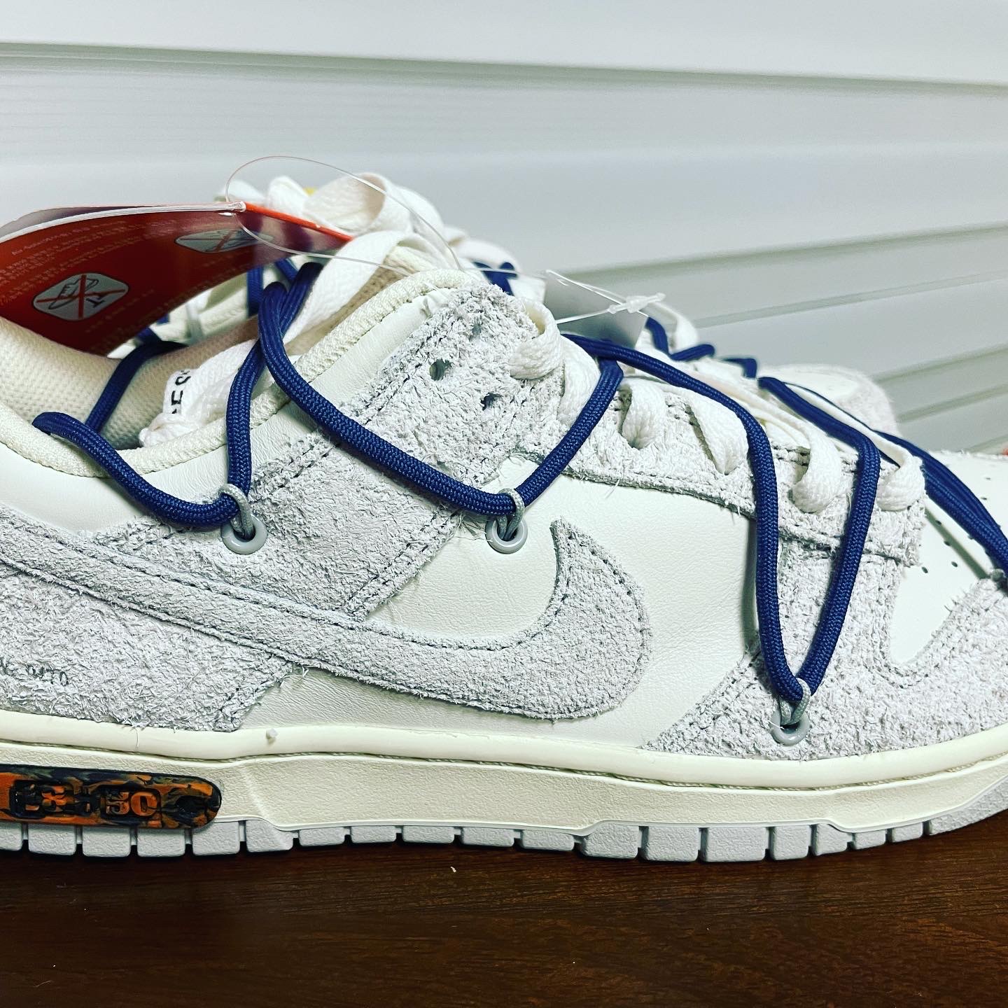 Nike x Off-White Dunk Low The 50 - Lot 18 착용 스타일 - 2