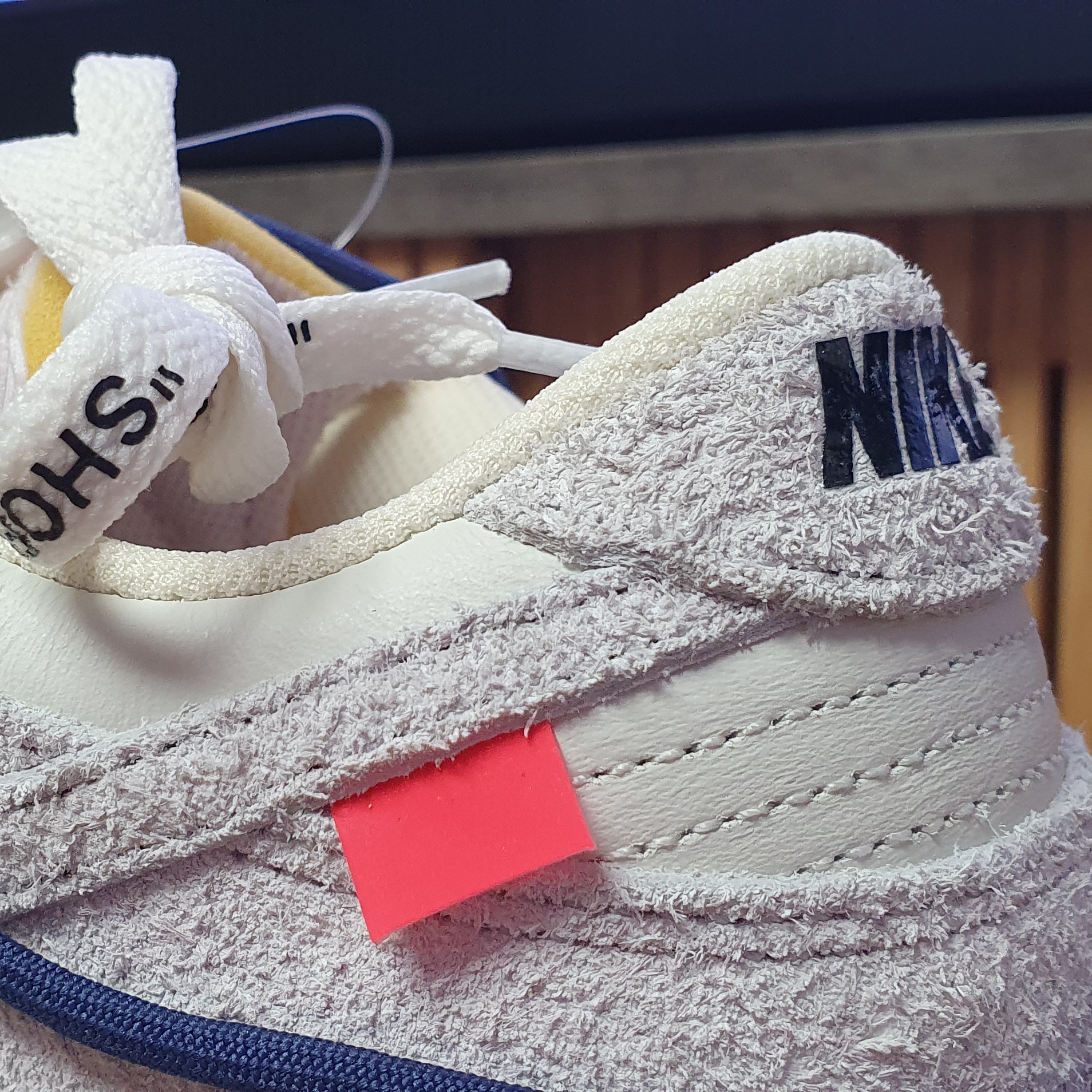 Nike x Off-White Dunk Low The 50 - Lot 18 착용 스타일 - 4