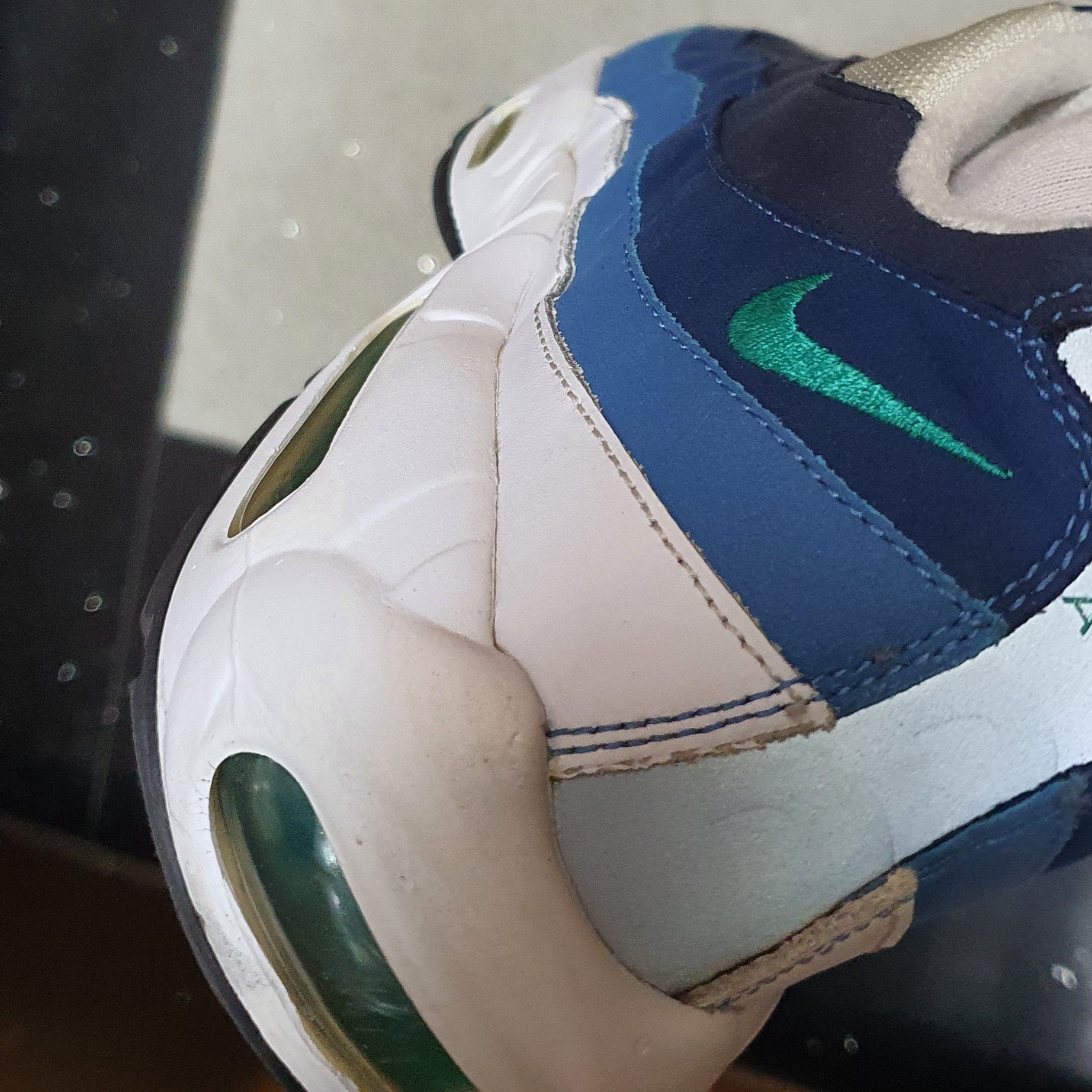 Nike Air Max 95 White Slate Blue 착용 스타일 - 4