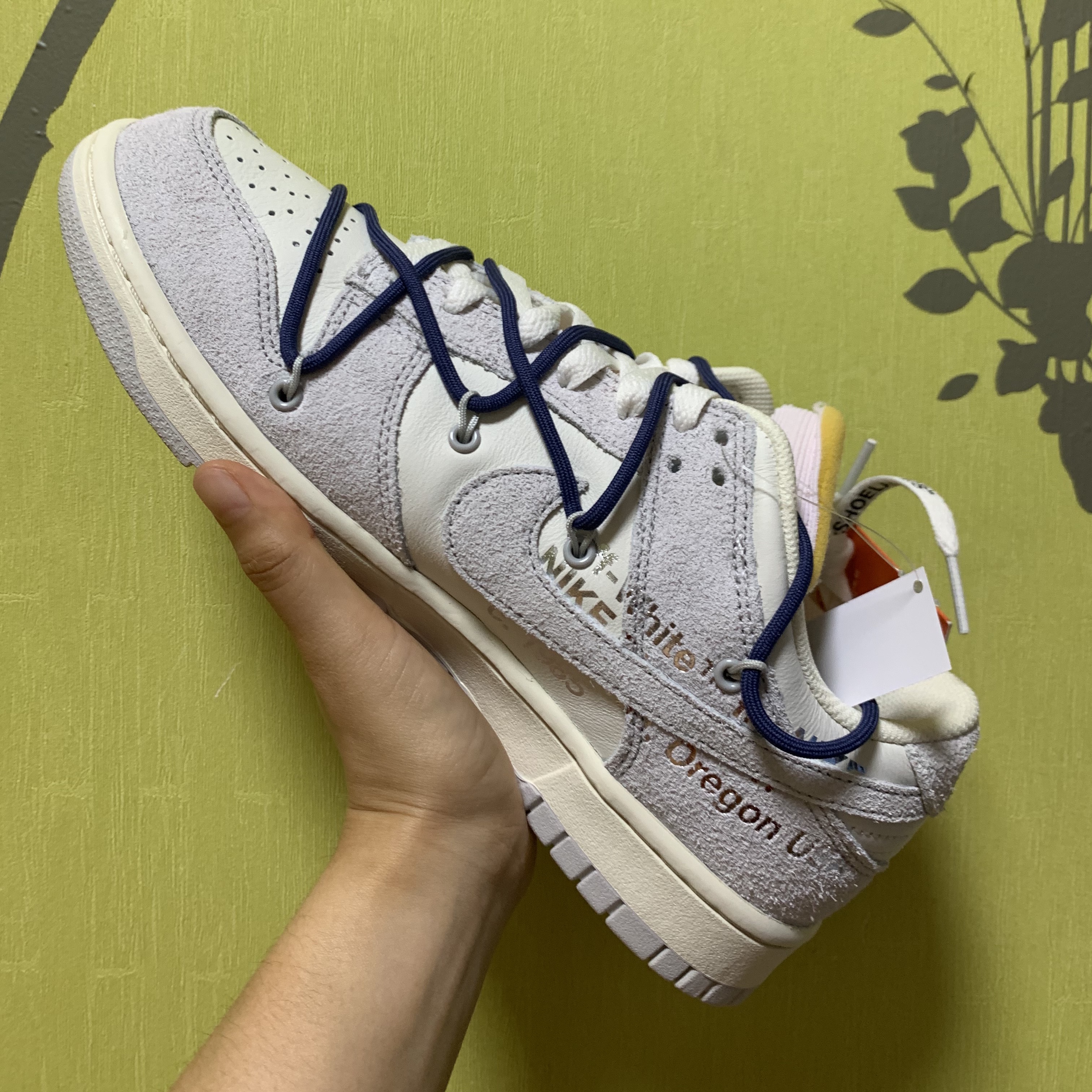 Nike x Off-White Dunk Low The 50 - Lot 18 착용 스타일 - 2