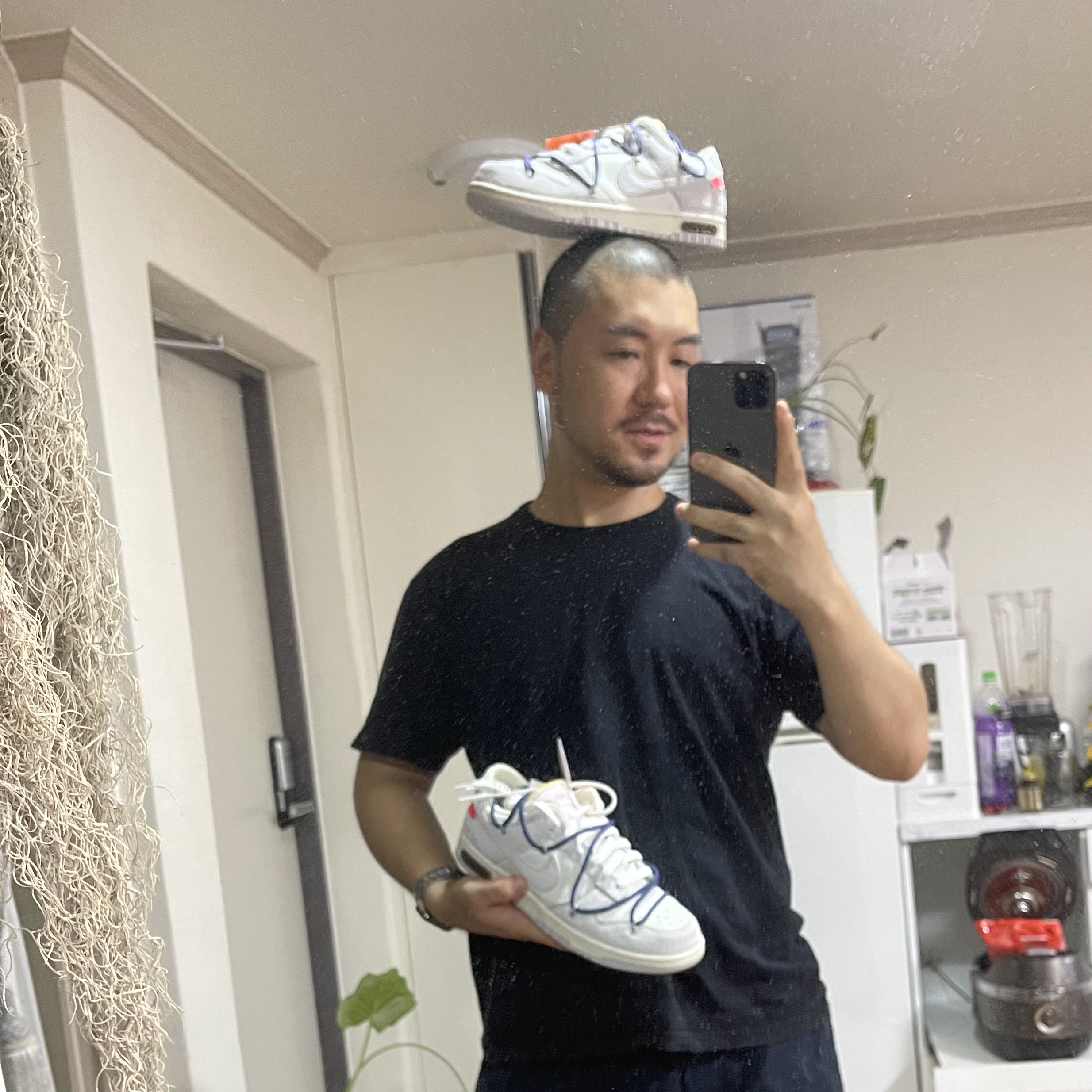 Nike x Off-White Dunk Low The 50 - Lot 18 착용 스타일 - 2