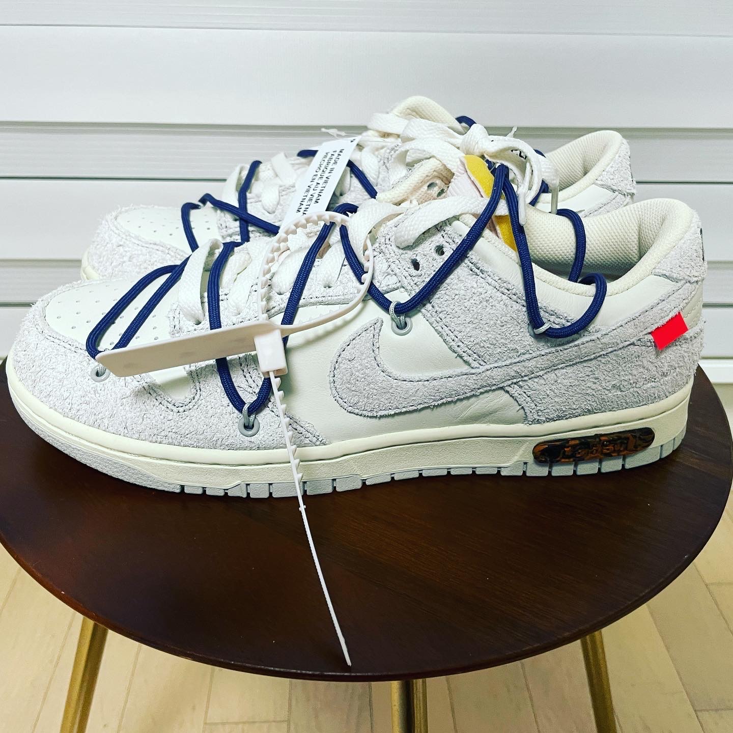 Nike x Off-White Dunk Low The 50 - Lot 18 착용 스타일 - 1