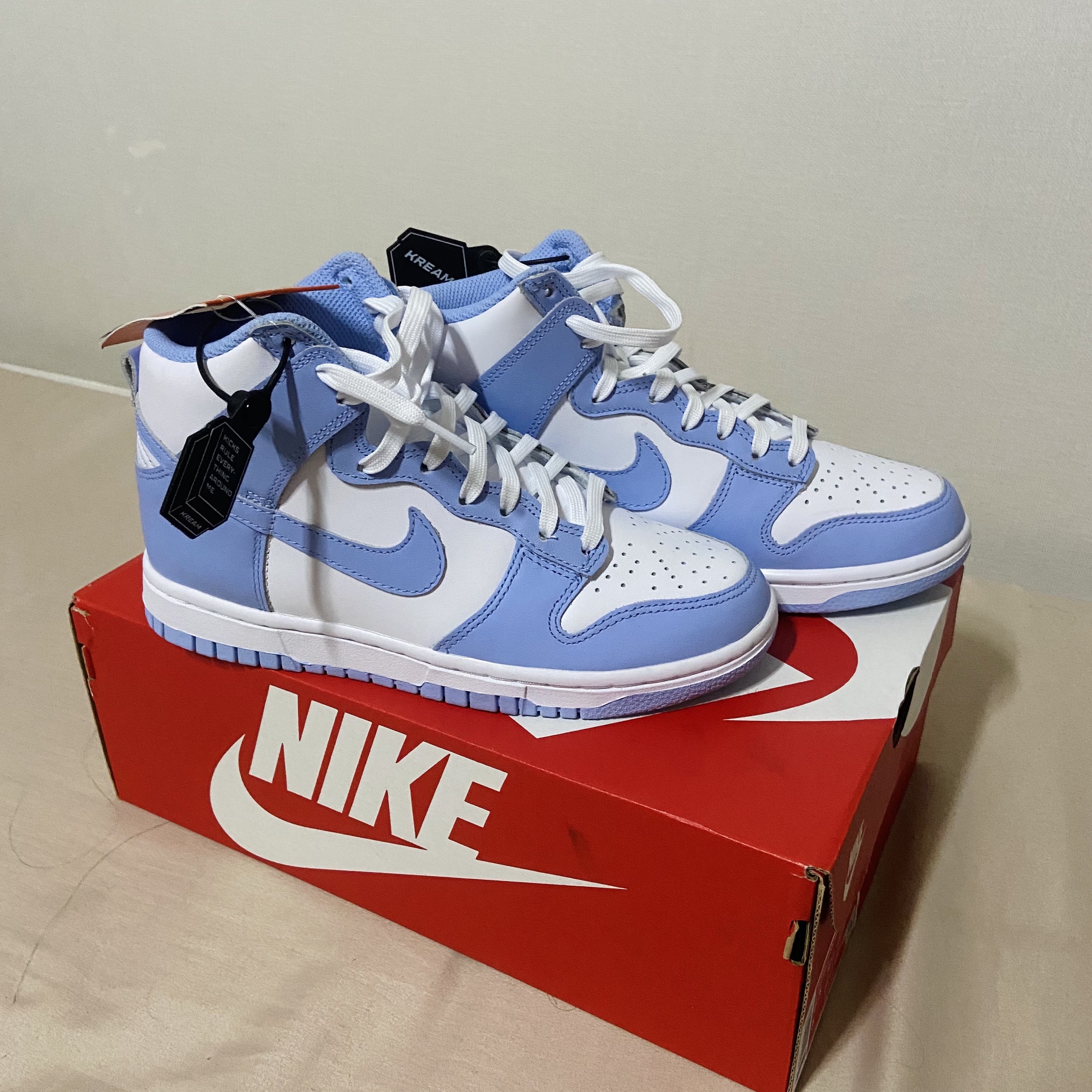 (W) Nike Dunk High Aluminum 착용 스타일