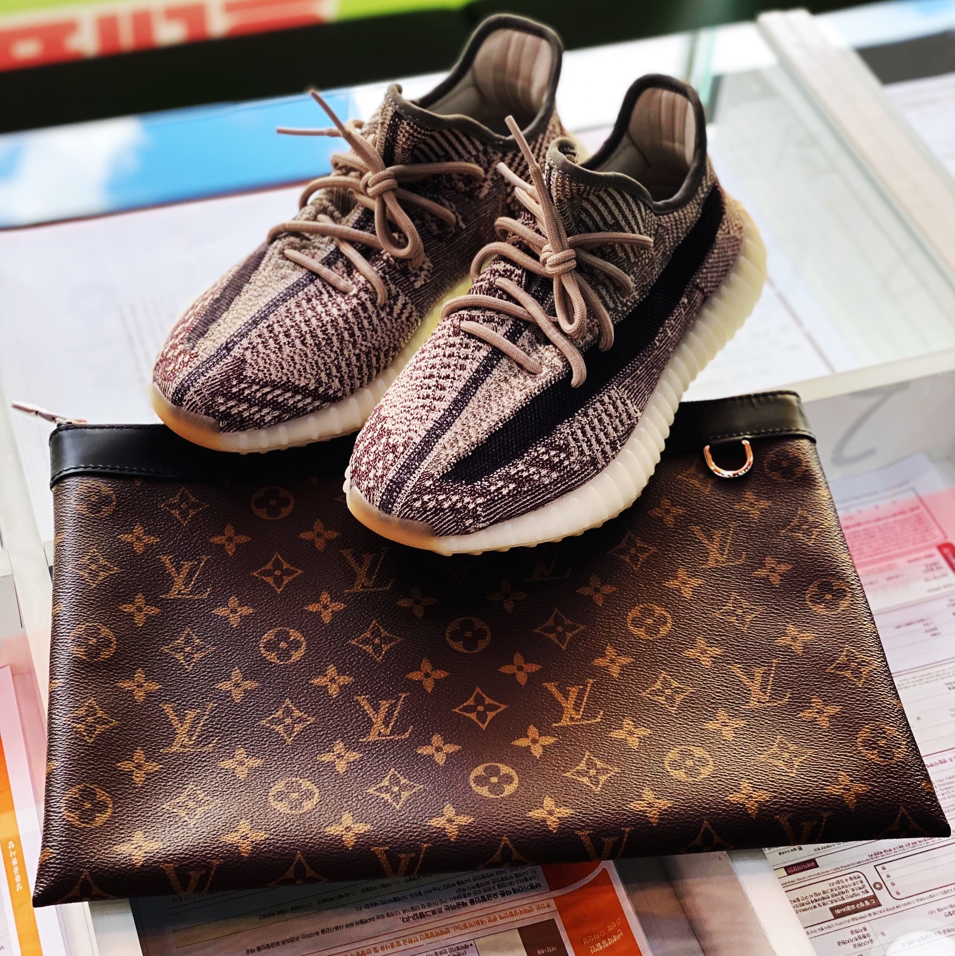 Adidas Yeezy Boost 350 V2 Zyon 착용 스타일