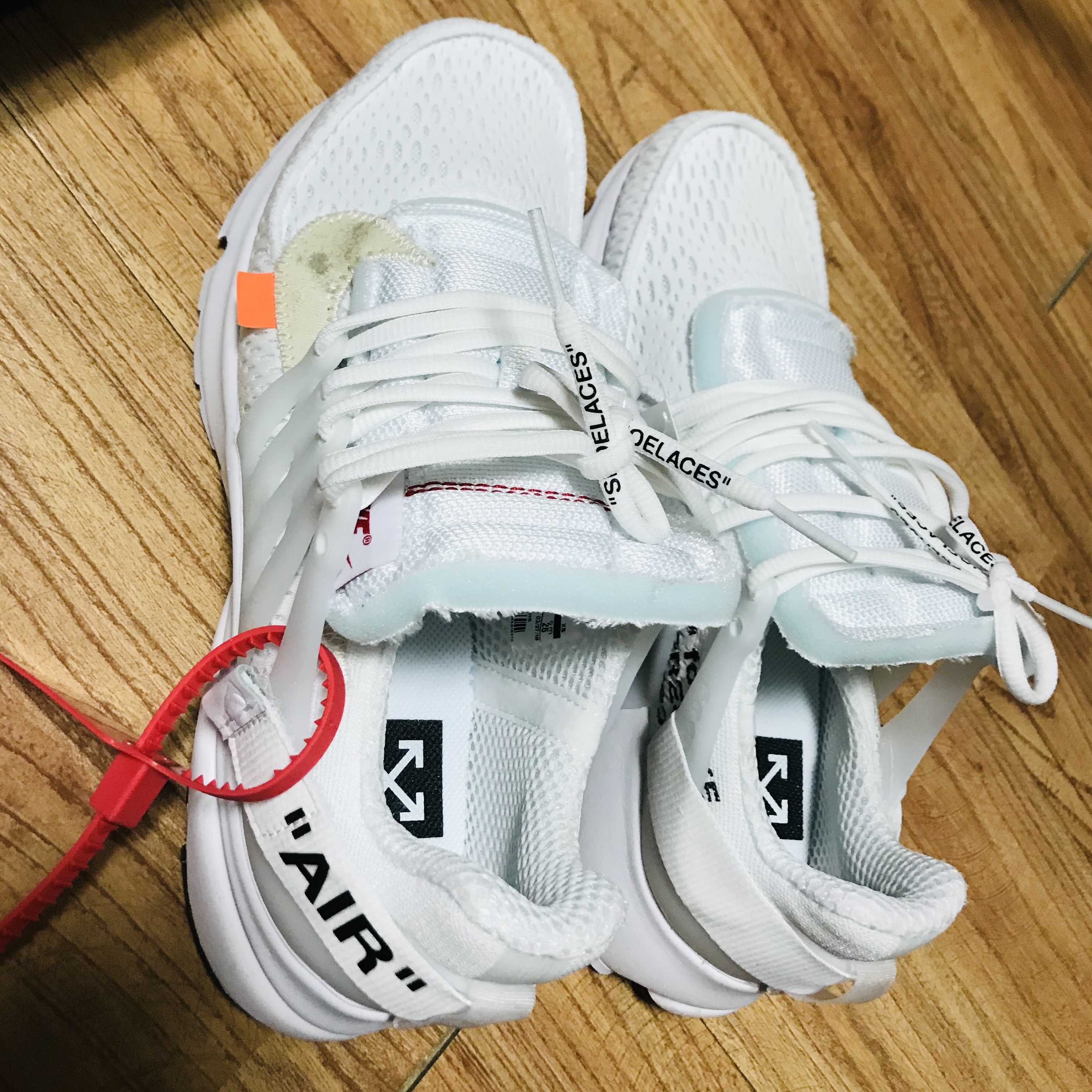 Nike x Off-White Air Presto White 착용 스타일 - 1