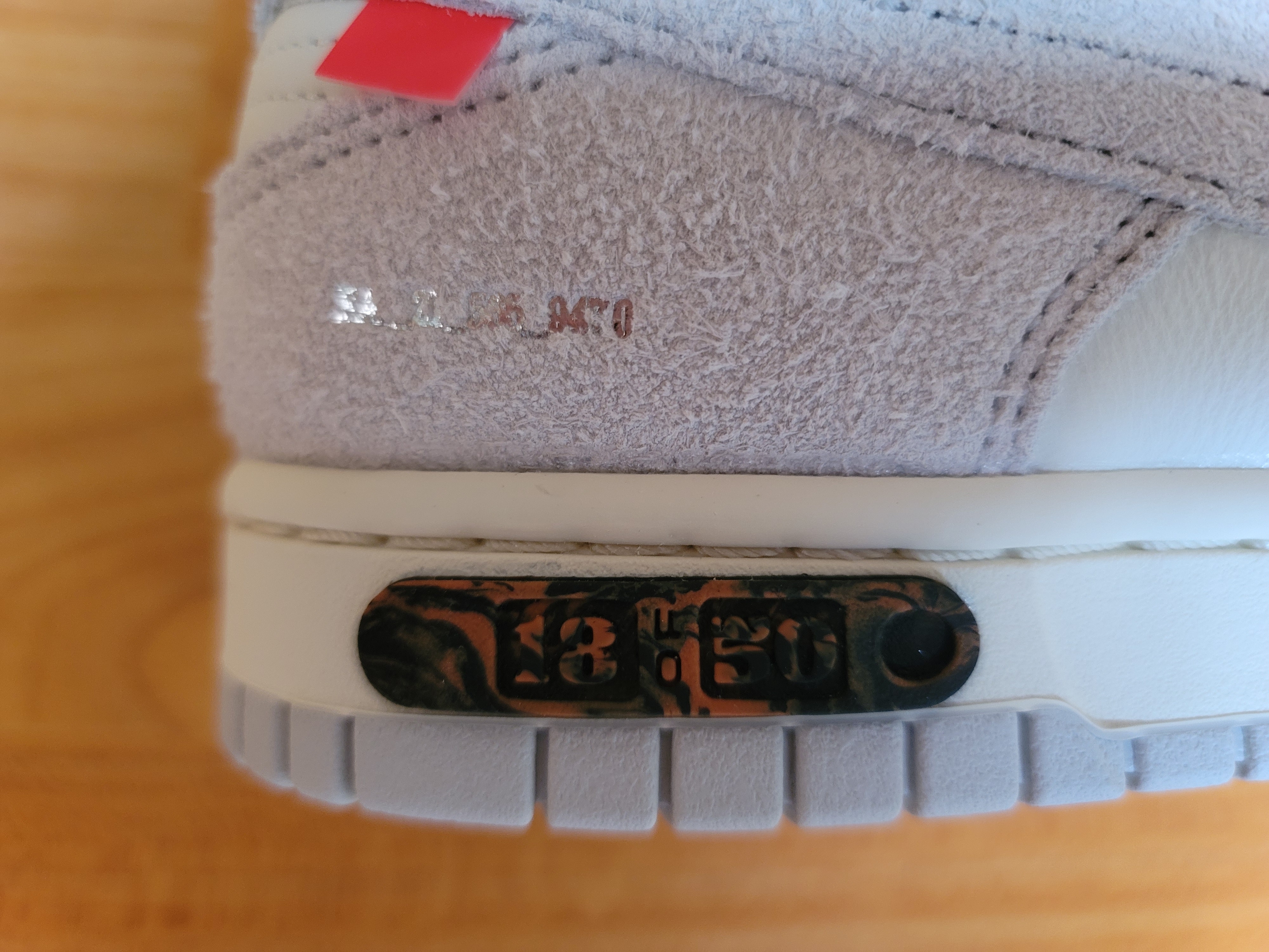 Nike x Off-White Dunk Low The 50 - Lot 18 착용 스타일 - 3