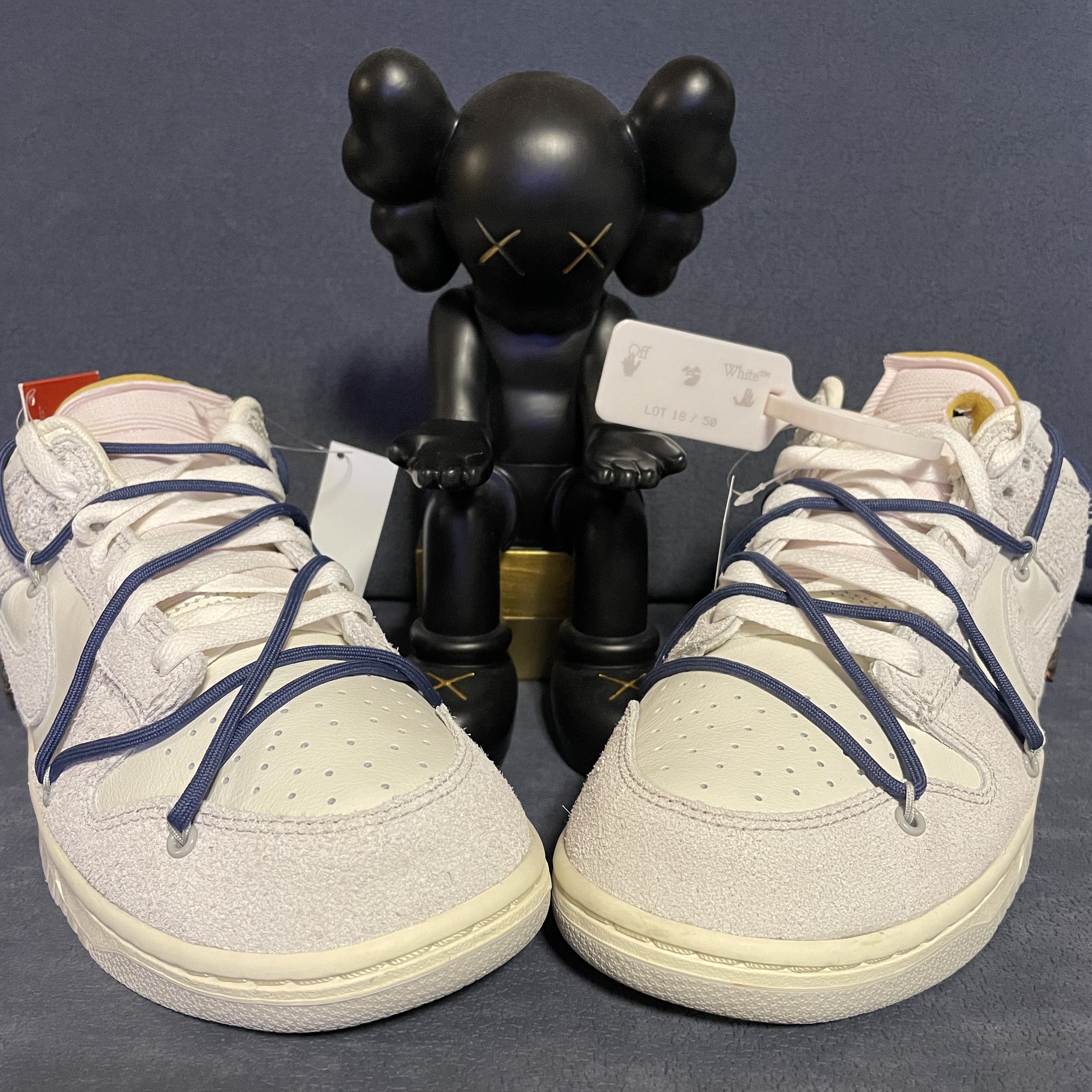 Nike x Off-White Dunk Low The 50 - Lot 18 착용 스타일 - 1