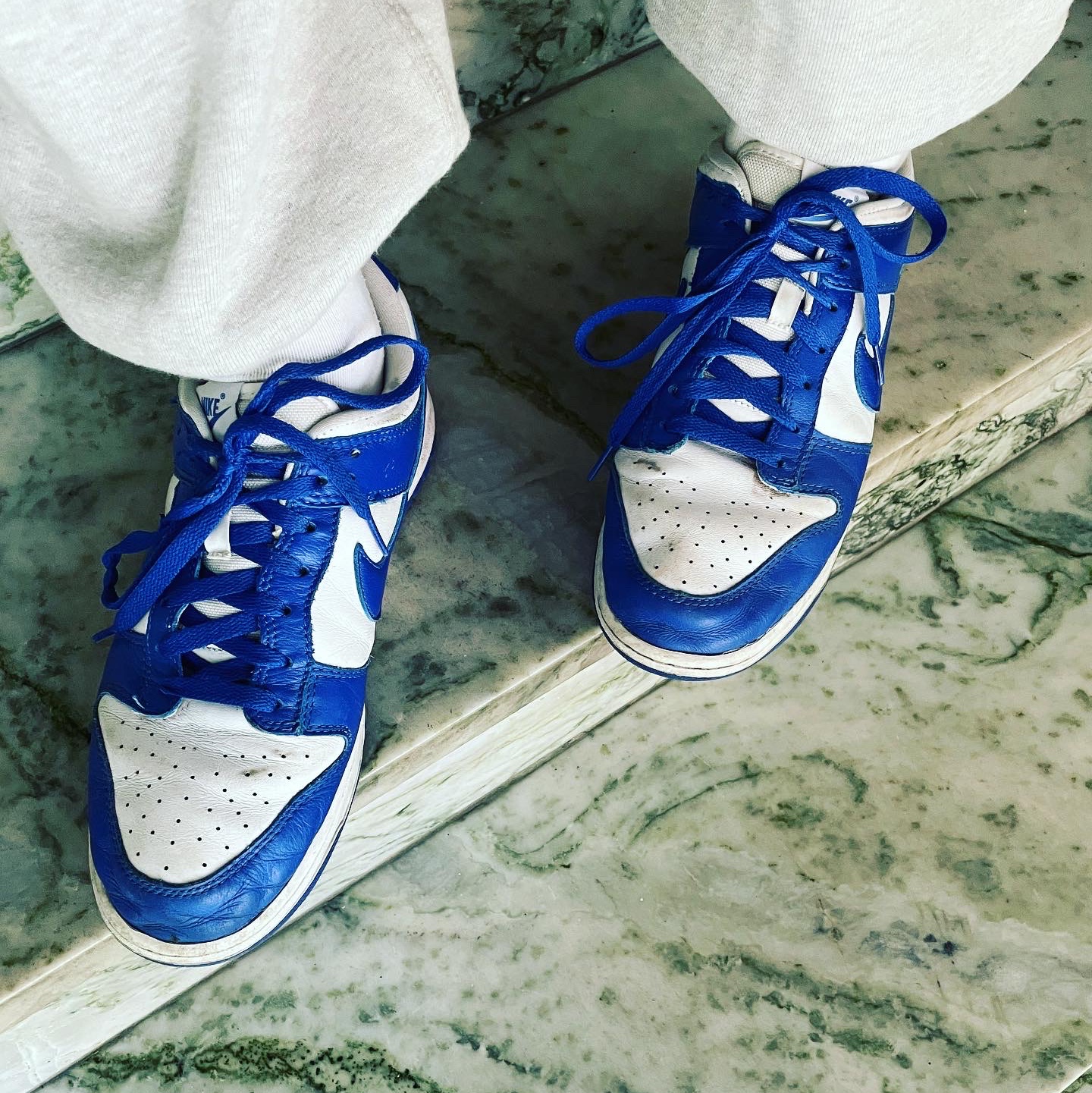 Nike Dunk Low SP Kentucky 2020 착용 스타일