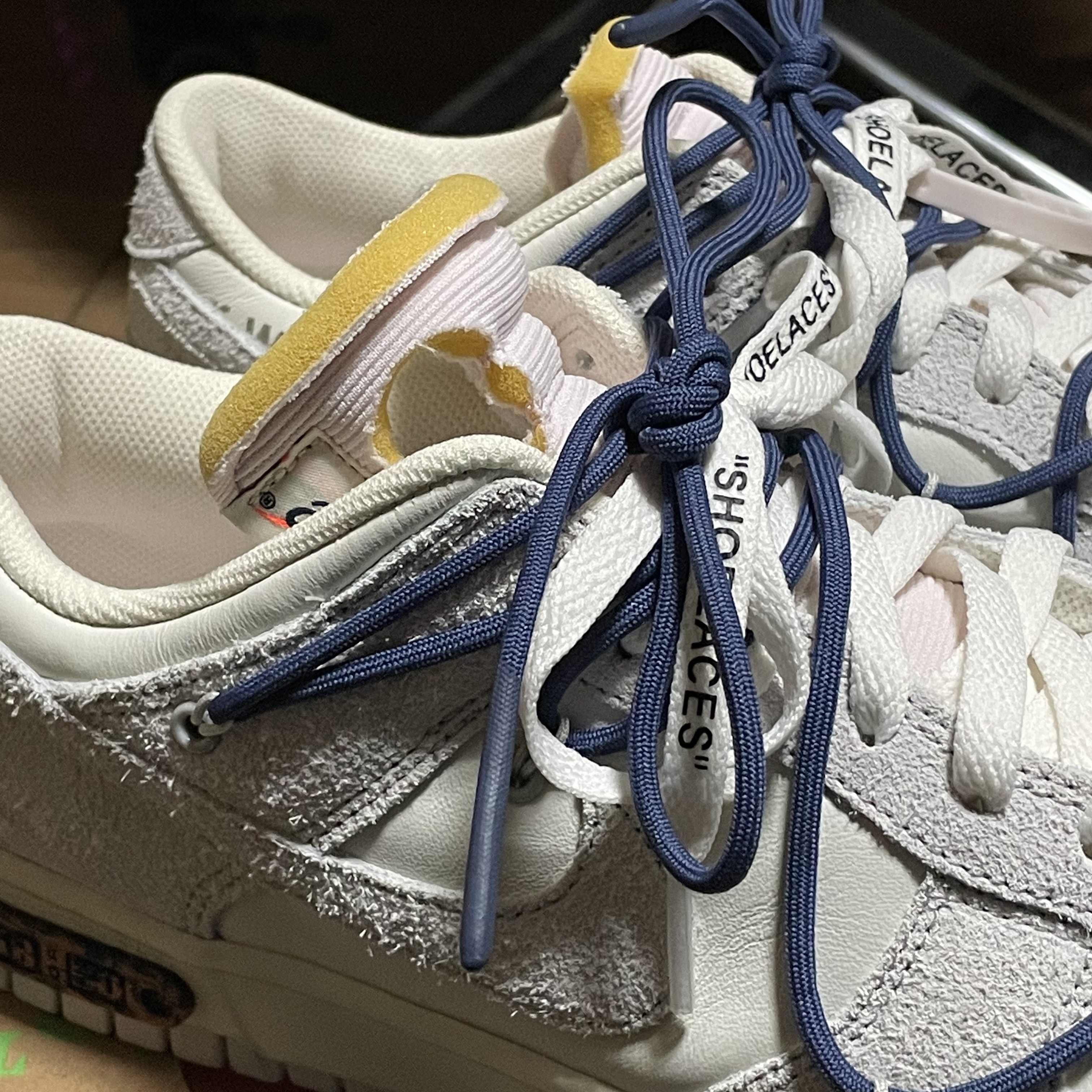 Nike x Off-White Dunk Low The 50 - Lot 18 착용 스타일 - 2