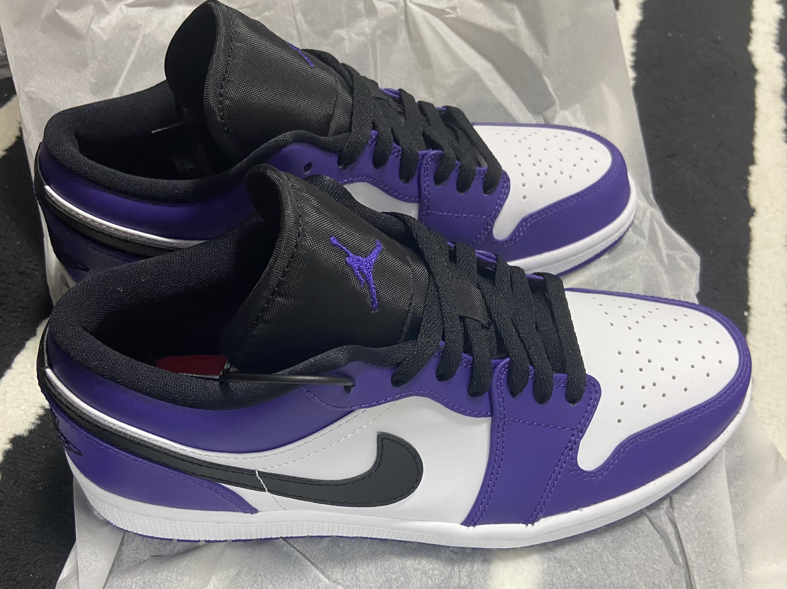Jordan 1 Low Court Purple 2020 착용 스타일