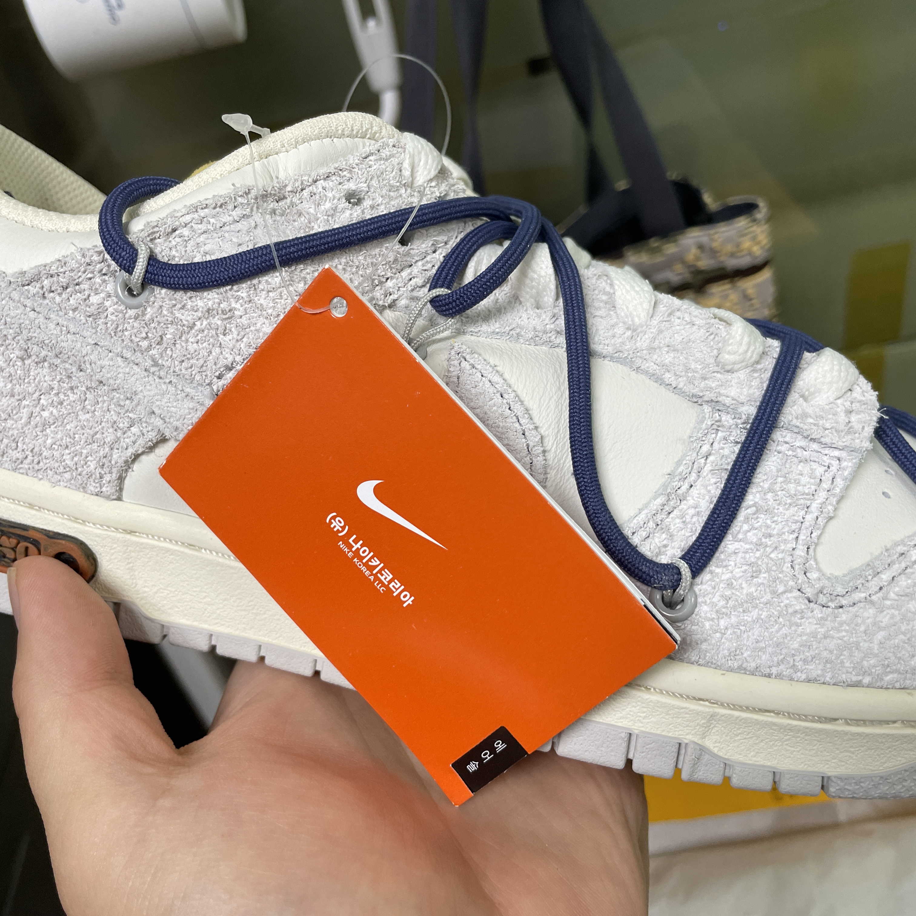 Nike x Off-White Dunk Low The 50 - Lot 18 착용 스타일 - 1