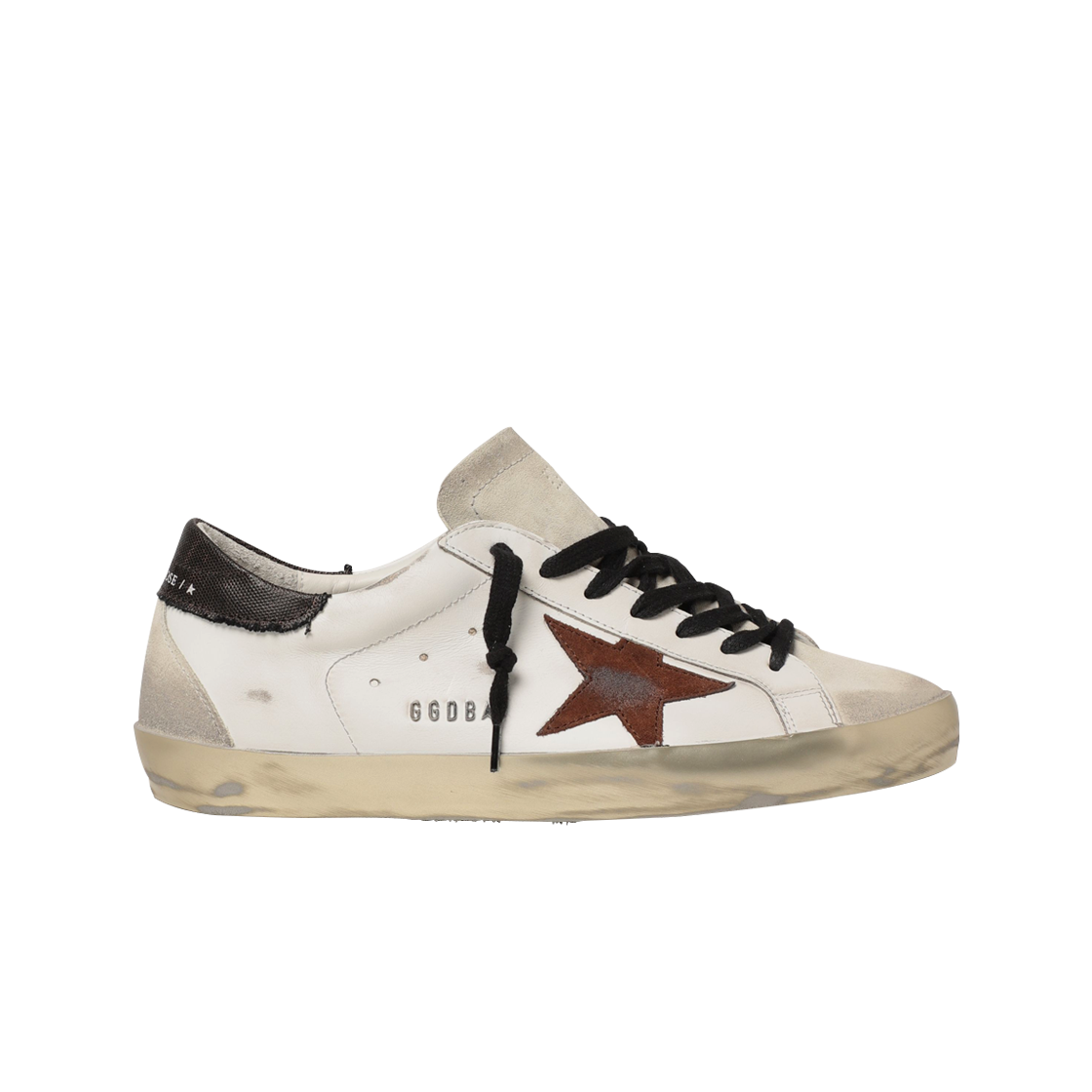 골든구스 슈퍼스타 화이트 체스트넛 스니커즈(Golden Goose Supestar White Chestnut Sneakers) - 1