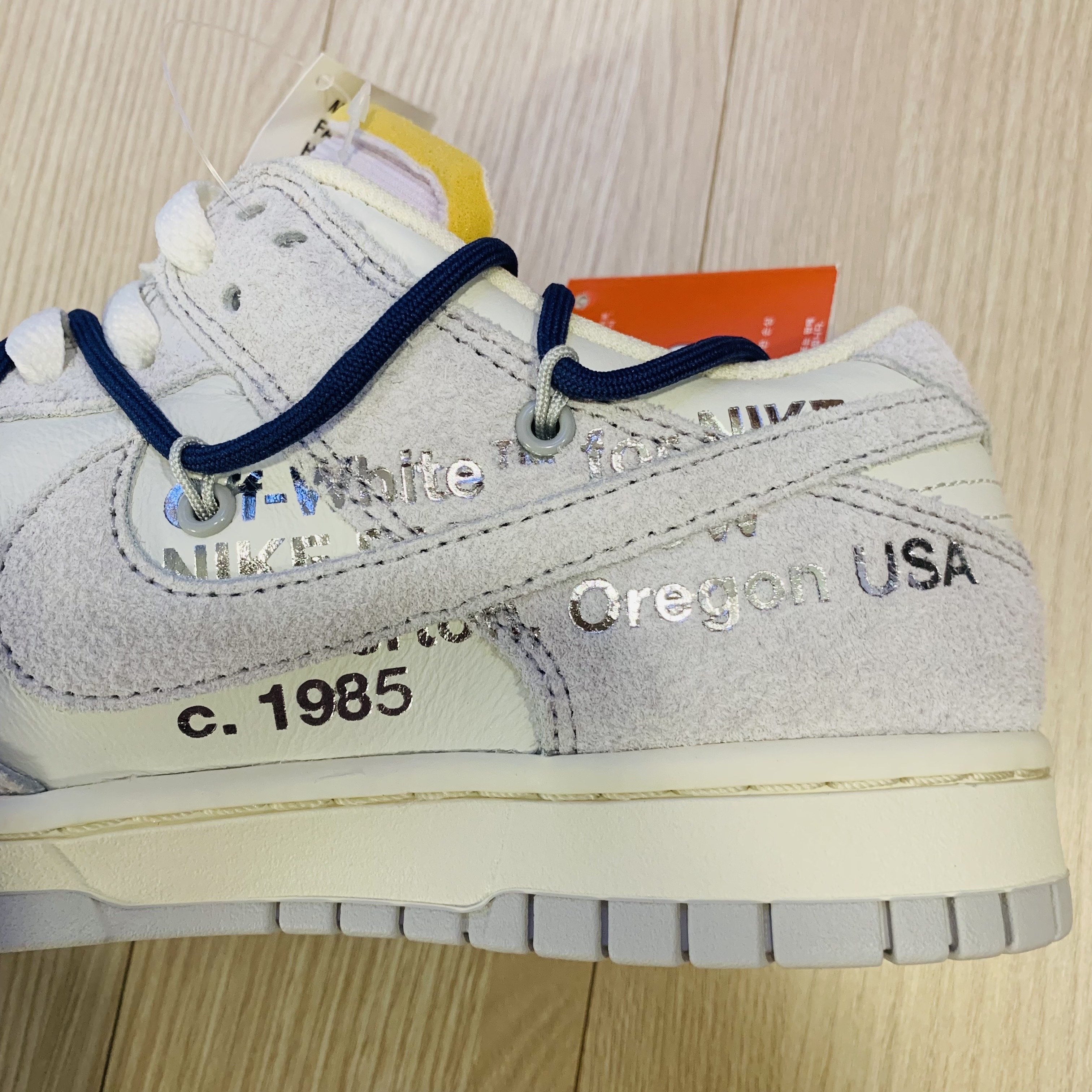 Nike x Off-White Dunk Low The 50 - Lot 18 착용 스타일