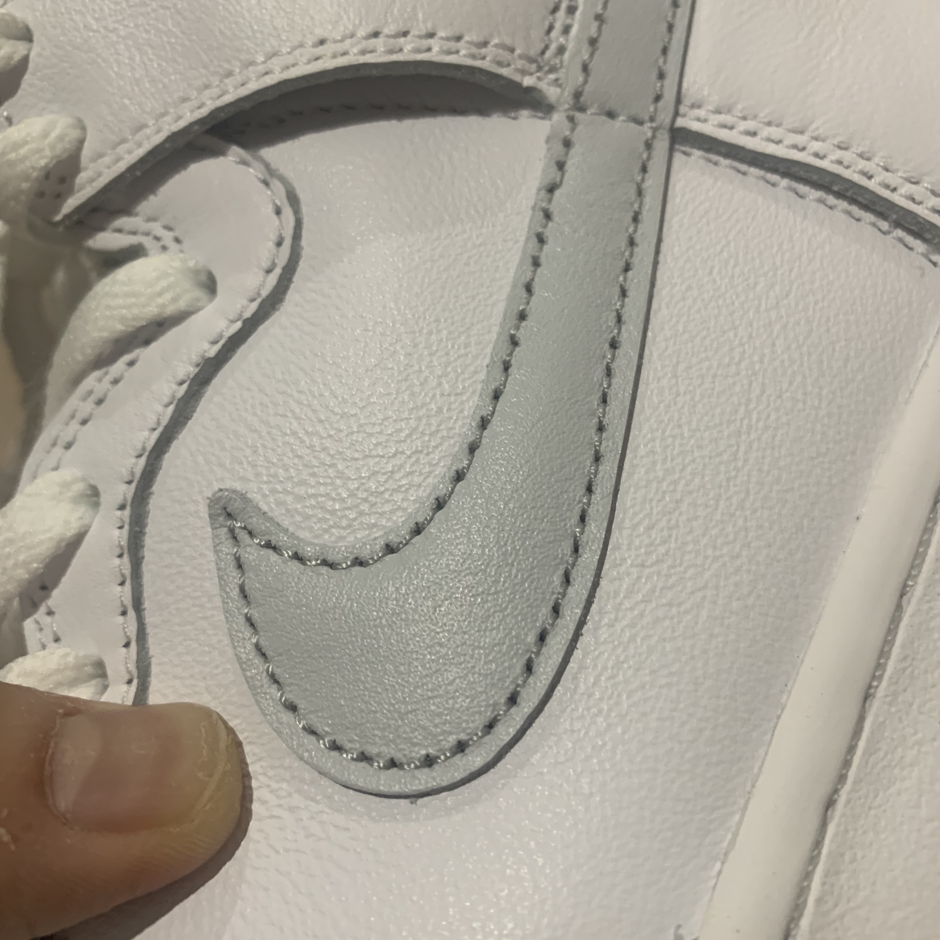 Nike Dunk High SP Pure Platinum 착용 스타일 - 3