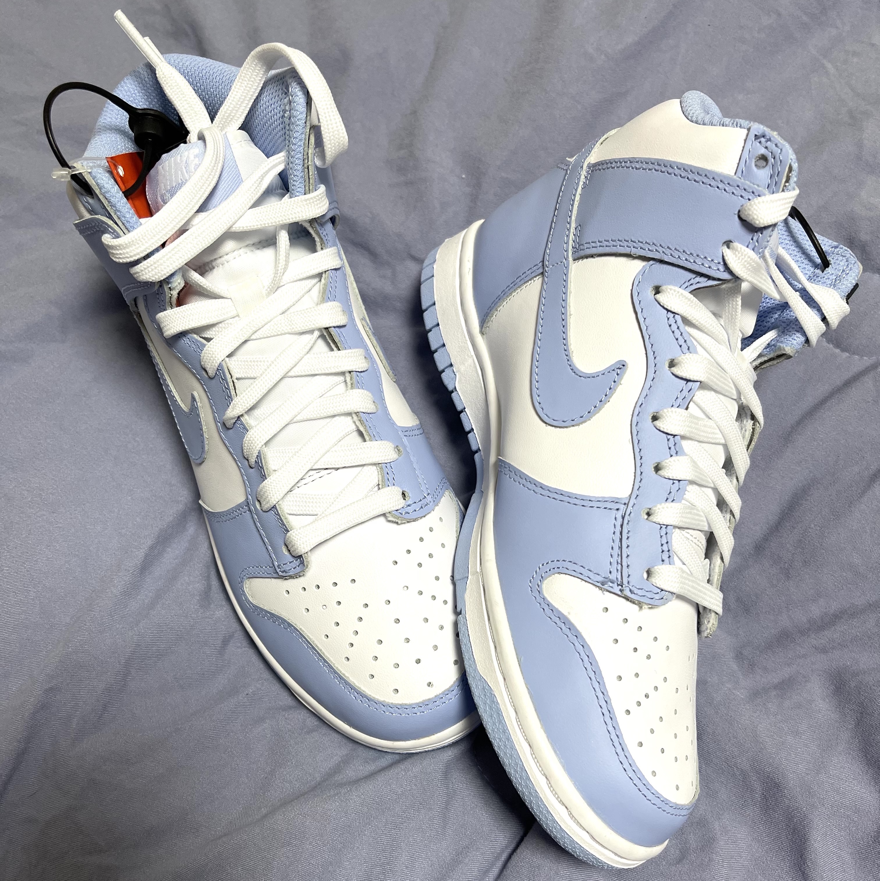 (W) Nike Dunk High Aluminum 착용 스타일