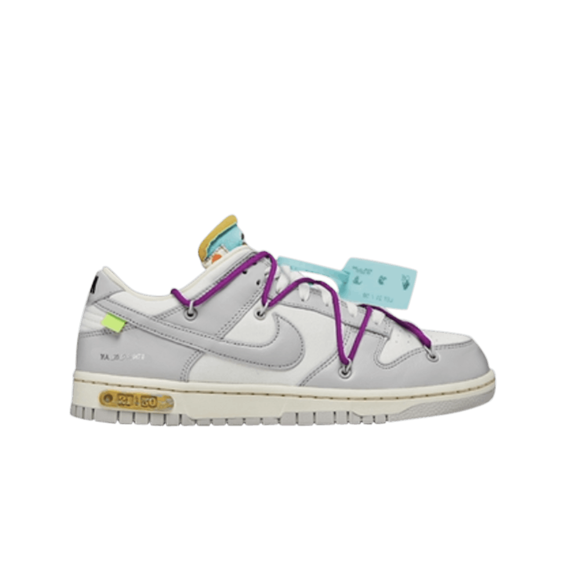 나이키 x 오프화이트 덩크 로우 더 50 - 로트 21(Nike x Off-White Dunk Low The 50 - Lot 21)