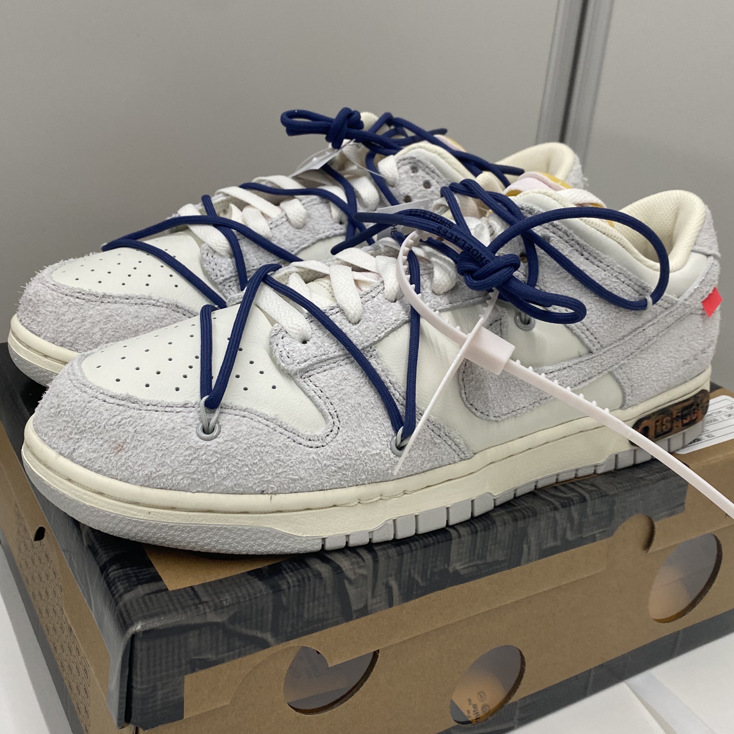 Nike x Off-White Dunk Low The 50 - Lot 18 착용 스타일