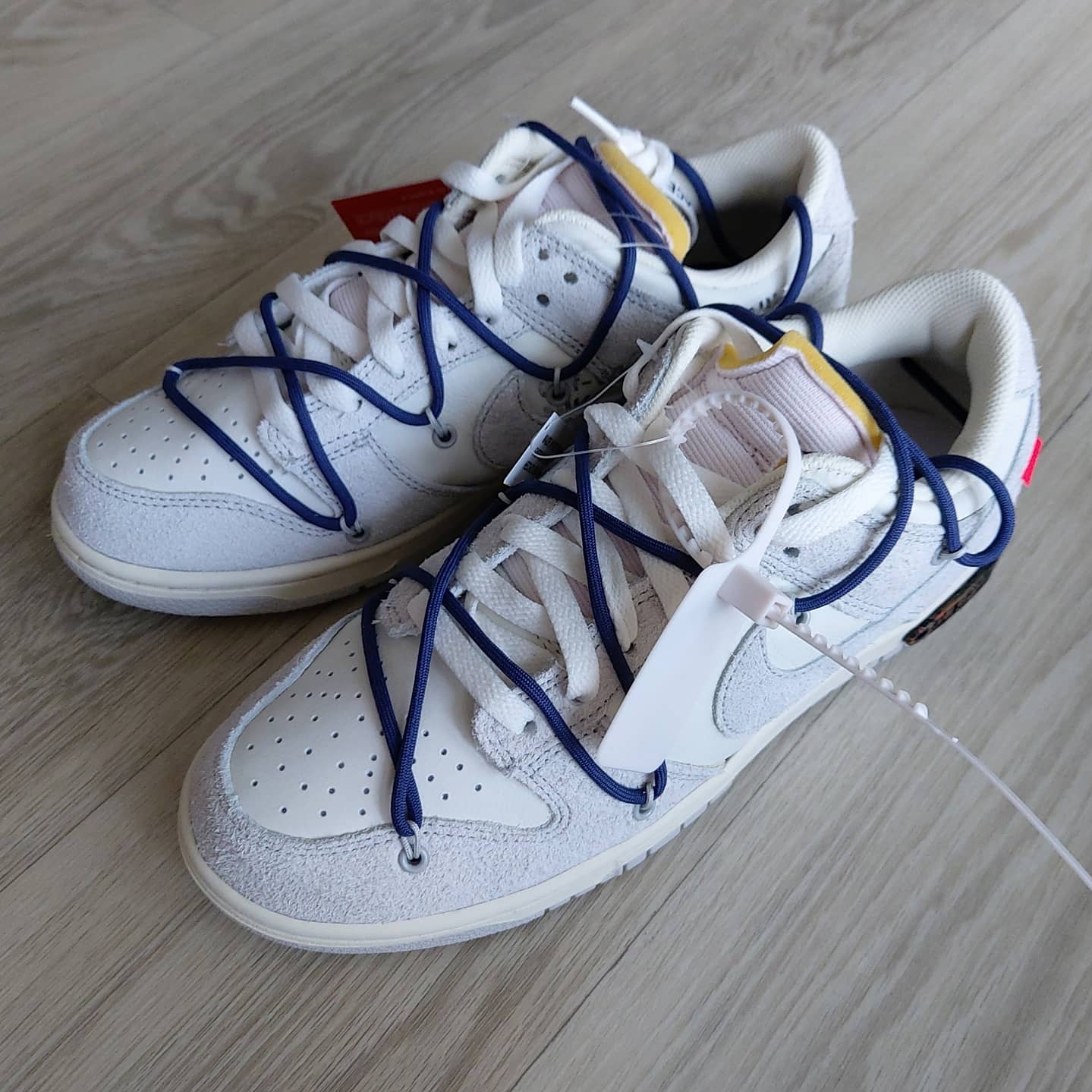 Nike x Off-White Dunk Low The 50 - Lot 18 착용 스타일 - 1