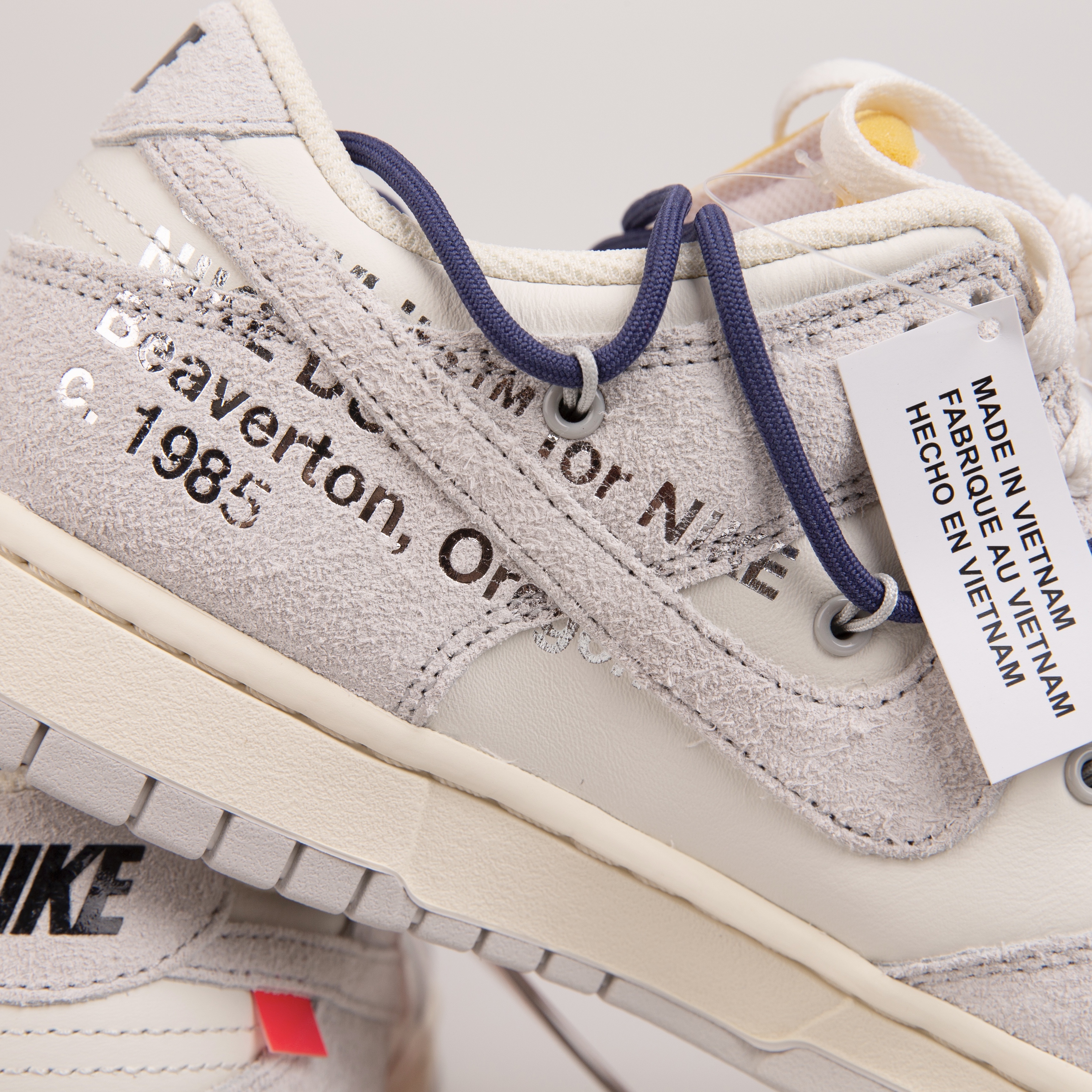 Nike x Off-White Dunk Low The 50 - Lot 18 착용 스타일 - 3