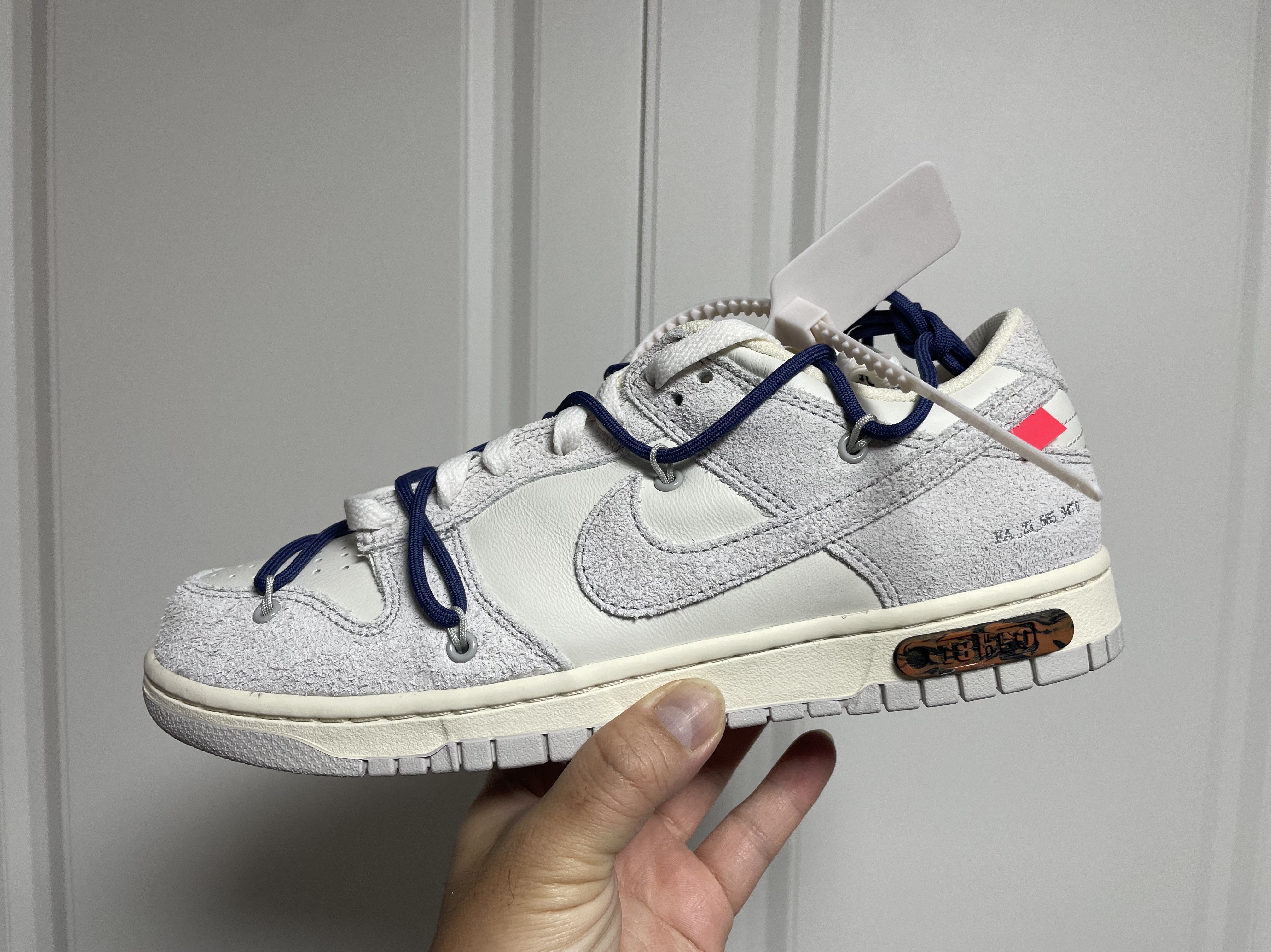 Nike x Off-White Dunk Low The 50 - Lot 18 착용 스타일 - 2