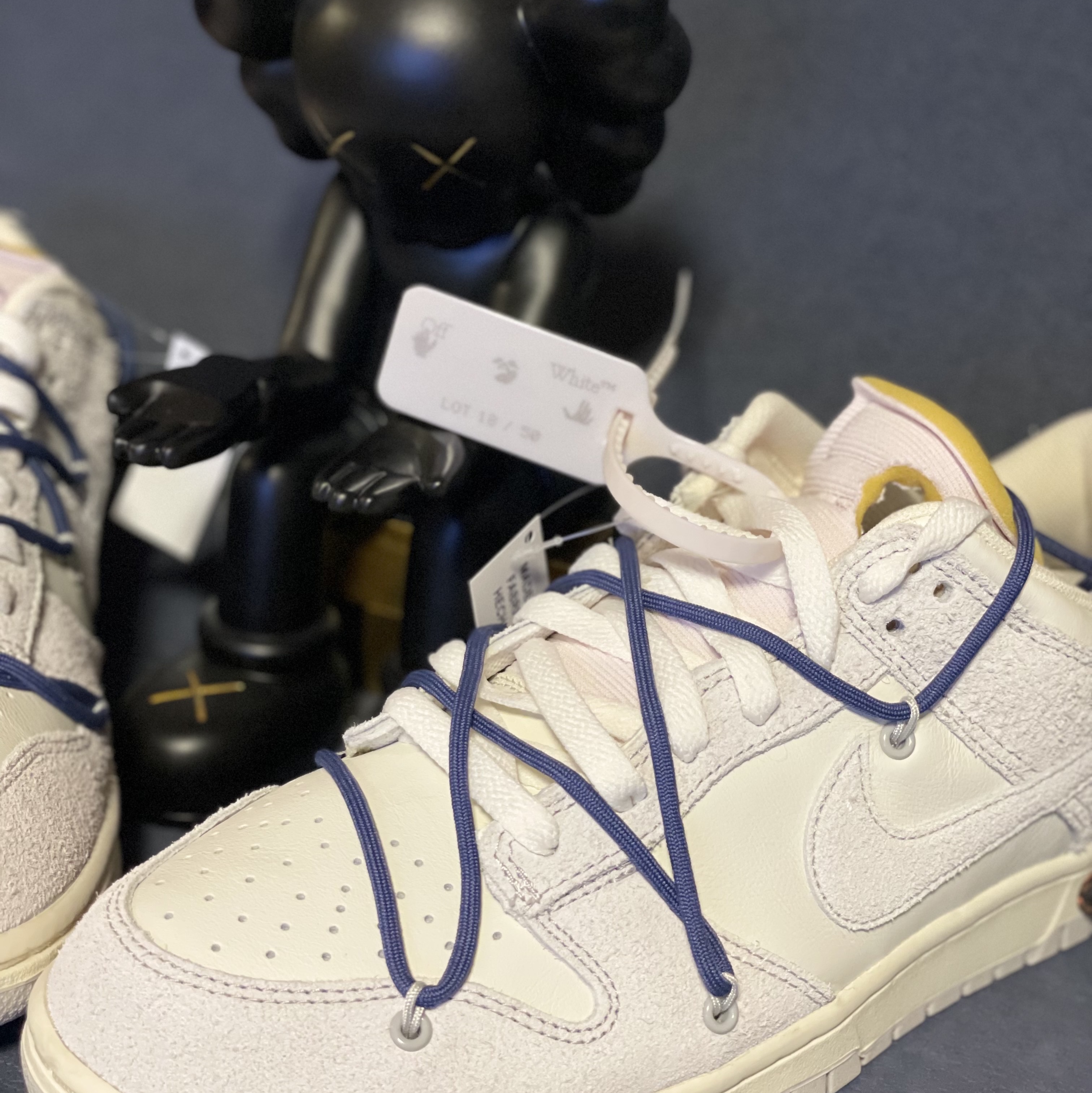 Nike x Off-White Dunk Low The 50 - Lot 18 착용 스타일 - 2
