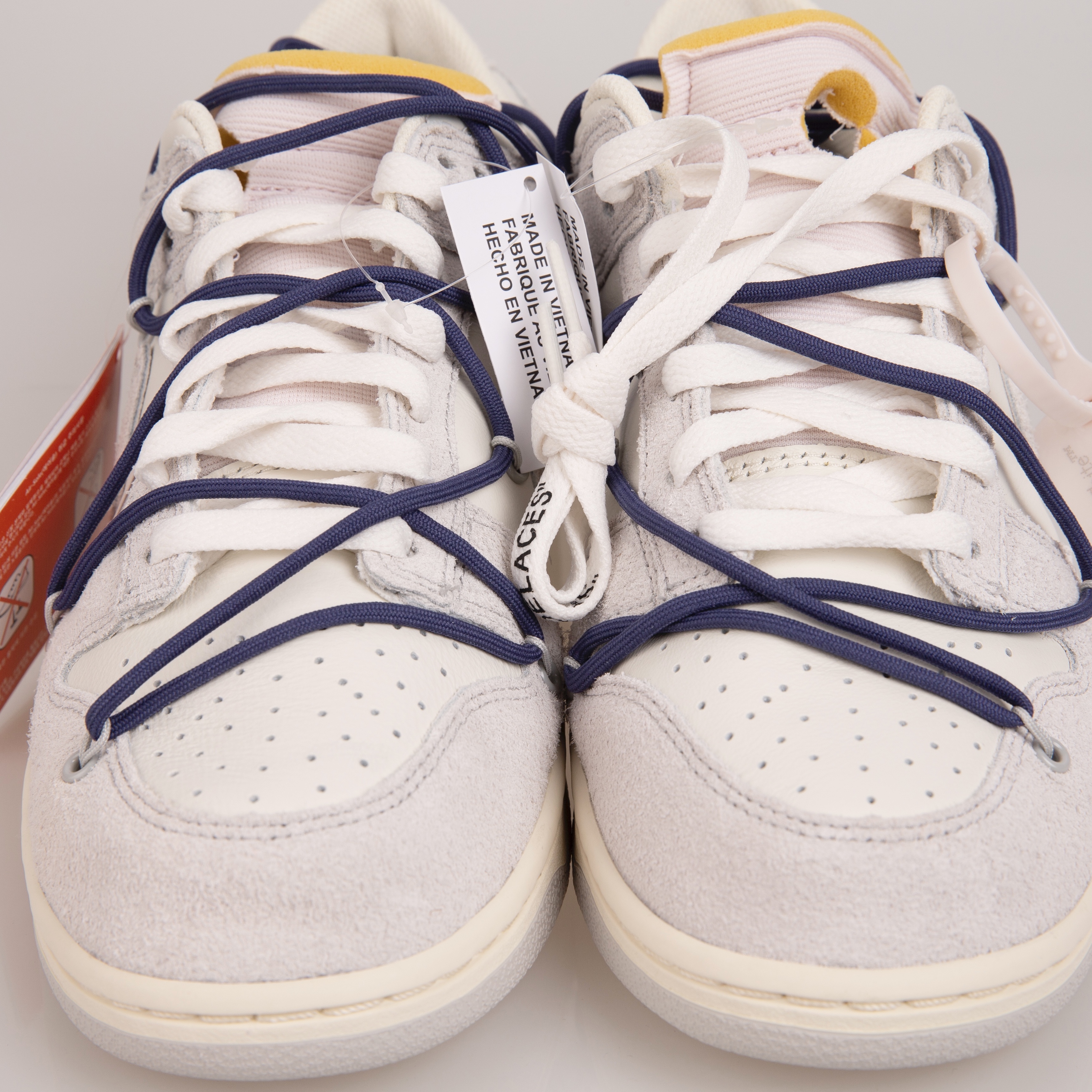 Nike x Off-White Dunk Low The 50 - Lot 18 착용 스타일 - 2