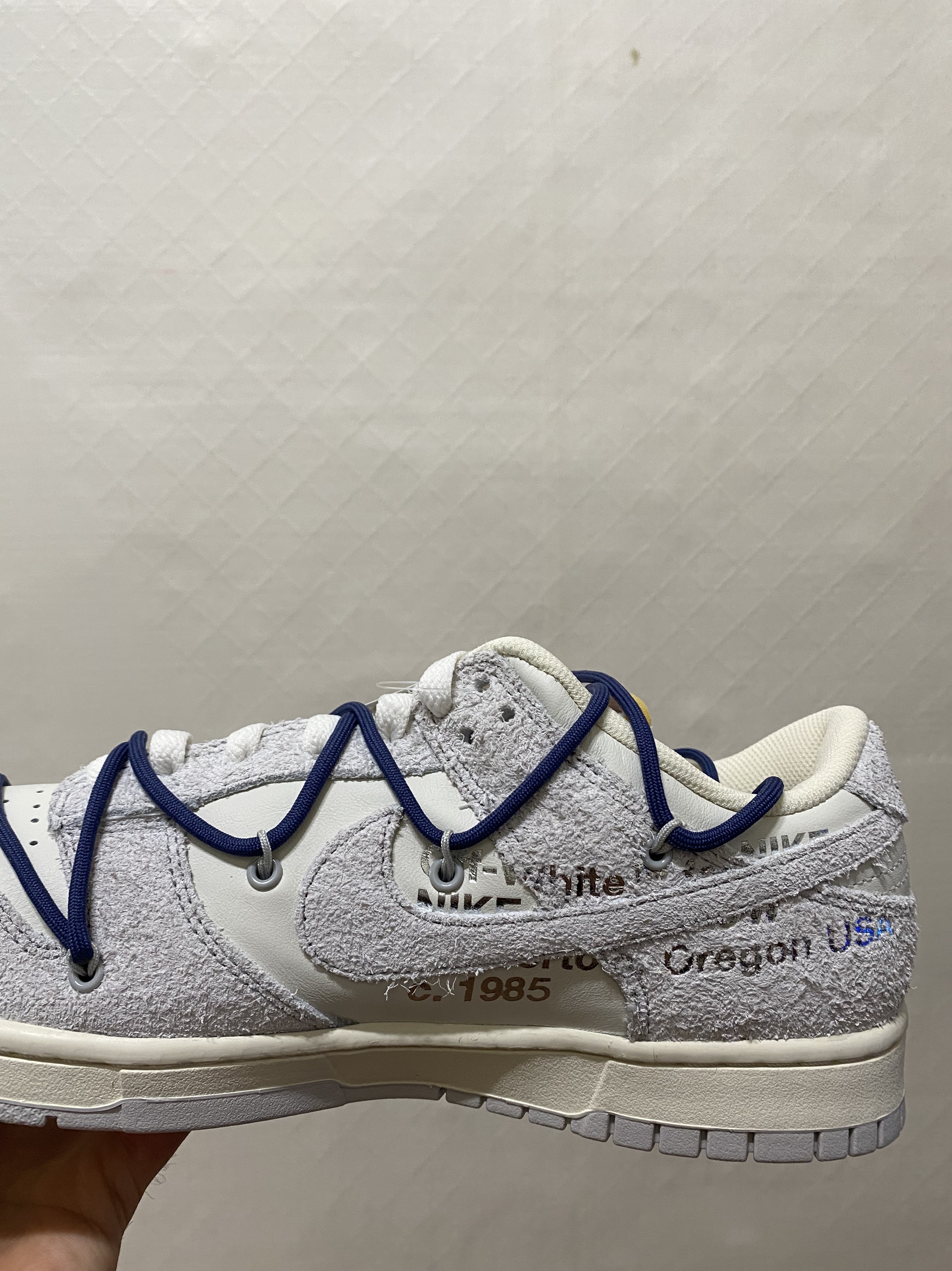 Nike x Off-White Dunk Low The 50 - Lot 18 착용 스타일 - 2