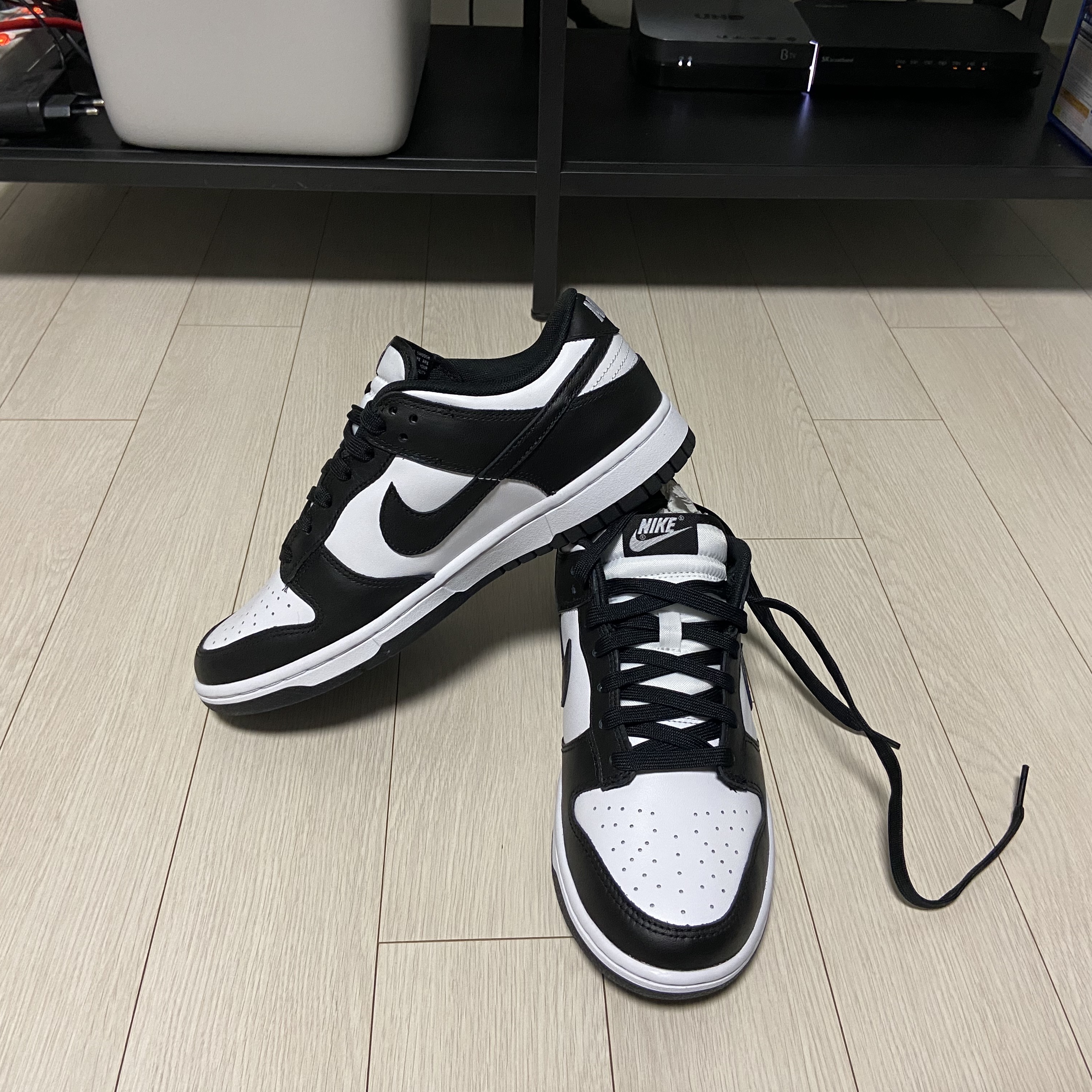 Nike Dunk Low Retro Black 착용 스타일