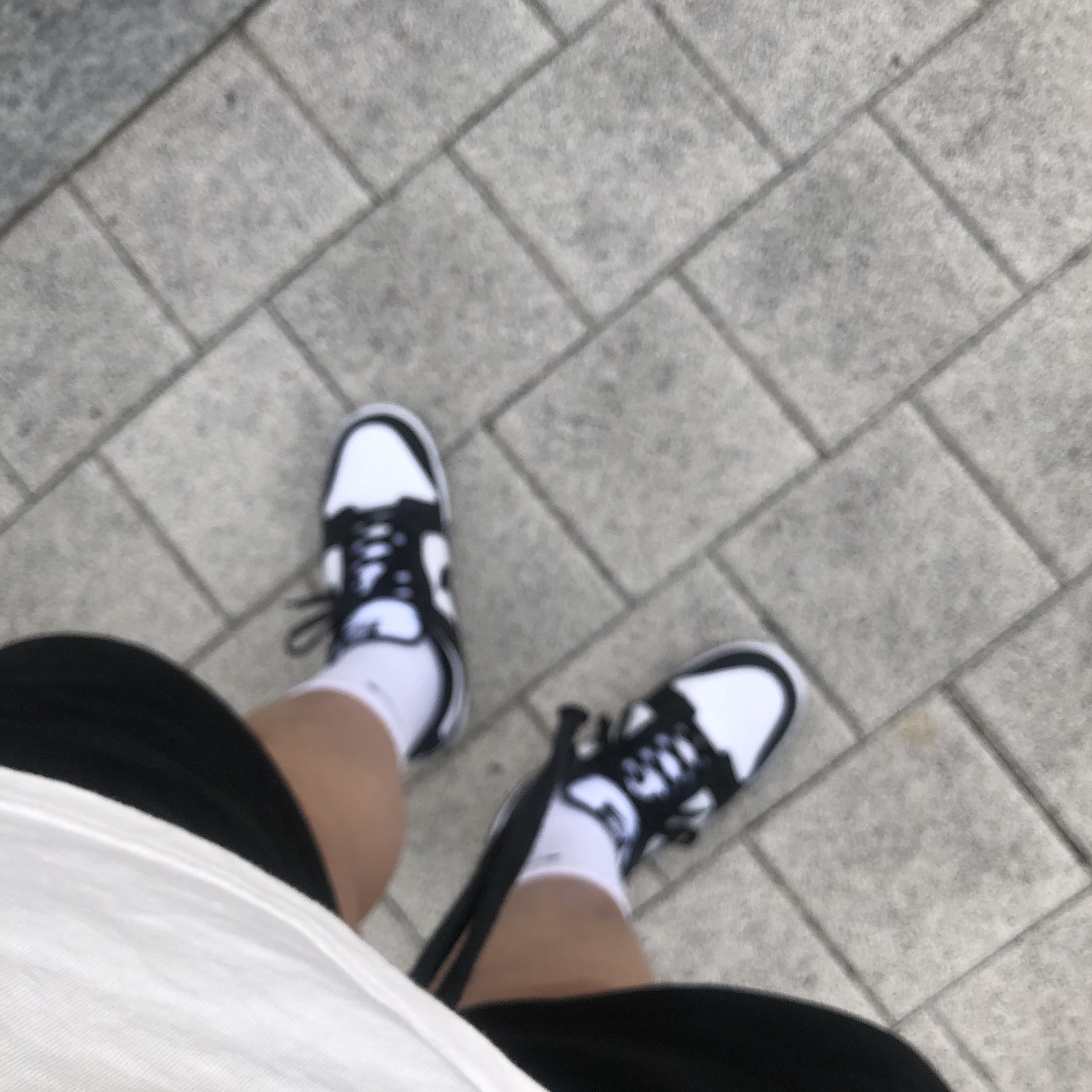 Nike x Stussy WT T-Shirt White - US/EU, Essentials Sweatshorts Black - 21SS 착용 스타일 - 1