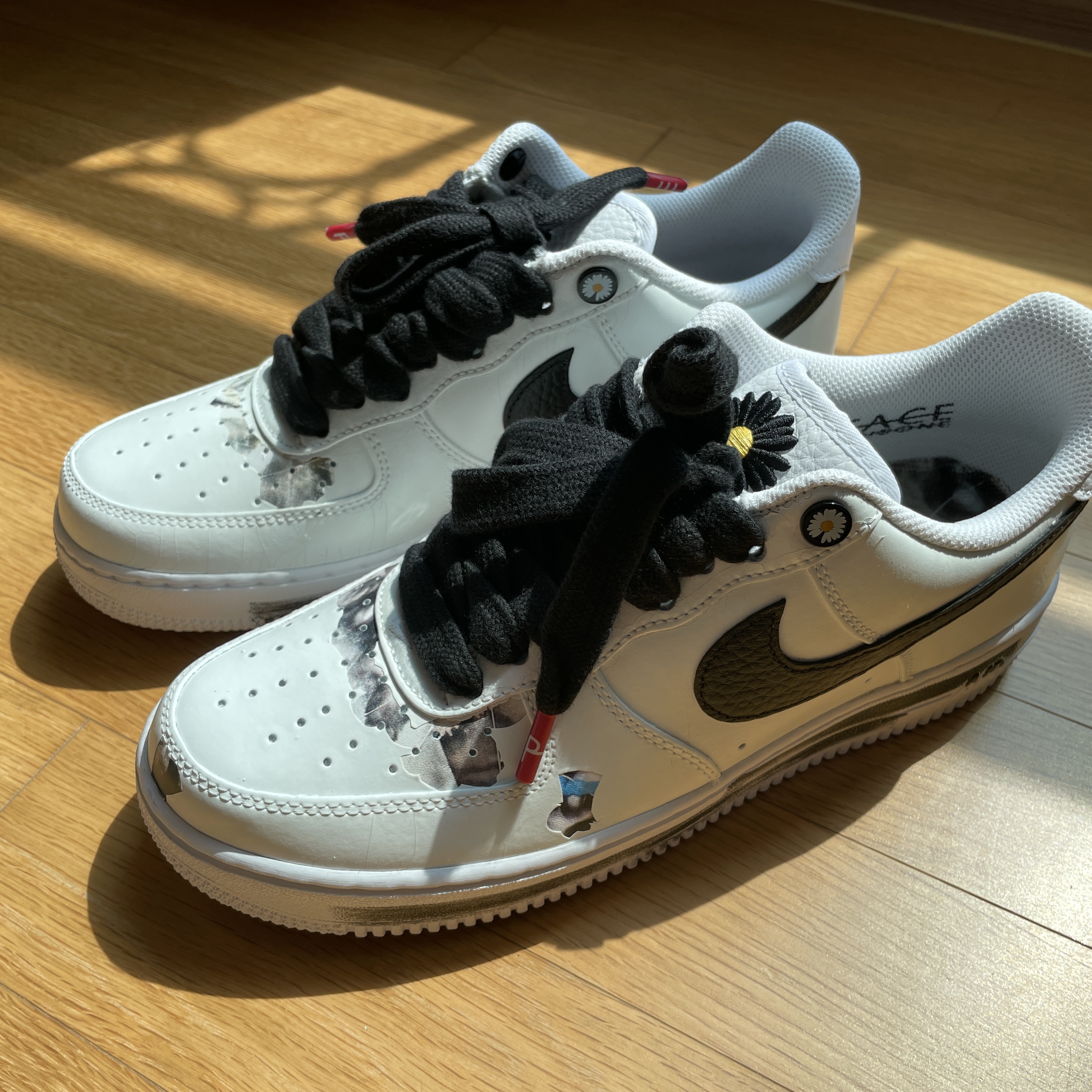 Nike x Peaceminusone Air Force 1 Low Para-Noise 2.0 착용 스타일 - 5