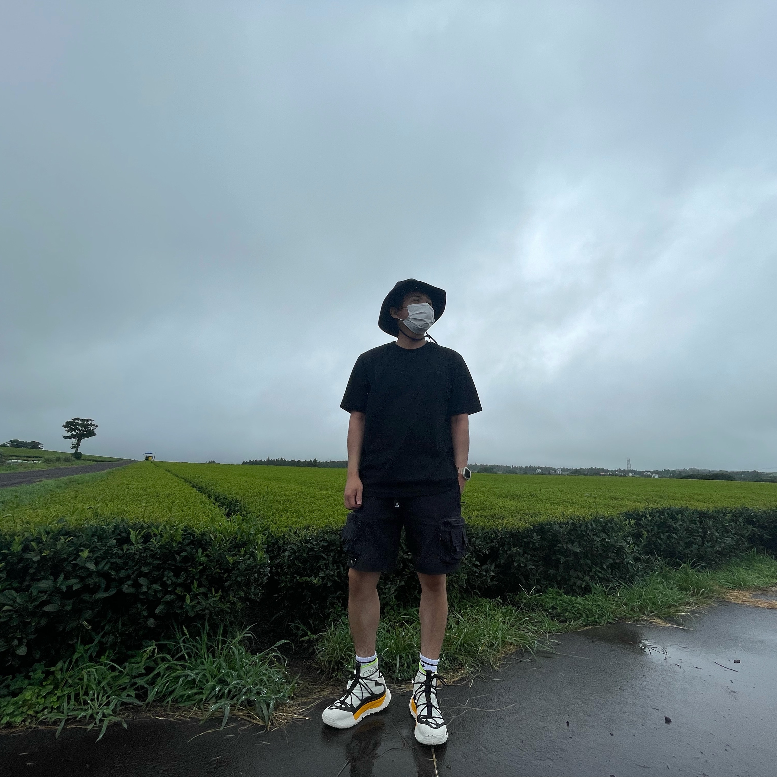 Nike NRG ACG Bucket Black, Nike ACG Cargo Shorts Black - Asia 착용 스타일