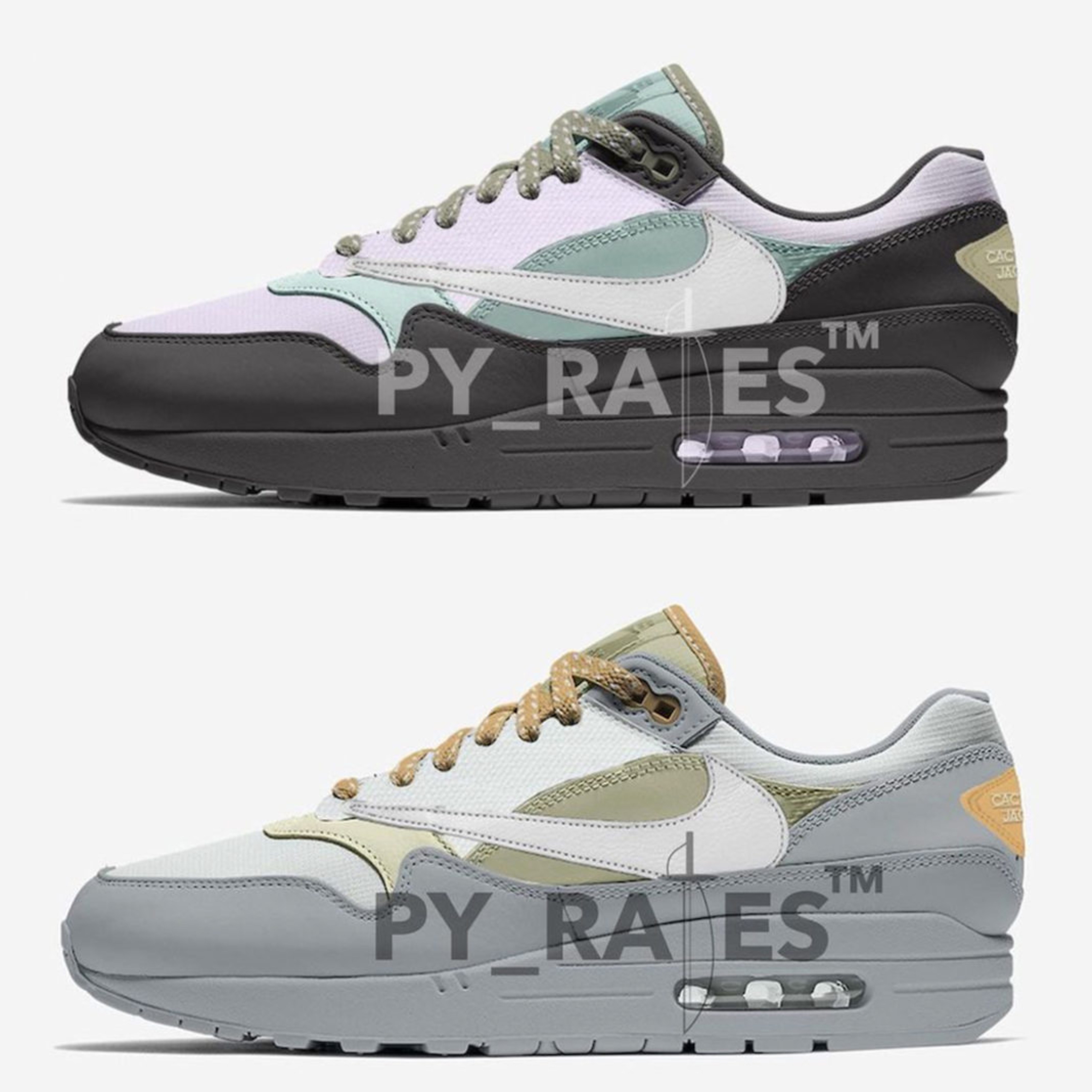 Nike x Travis Scott Air Max 270 React Cactus Trails 착용 스타일 - 5