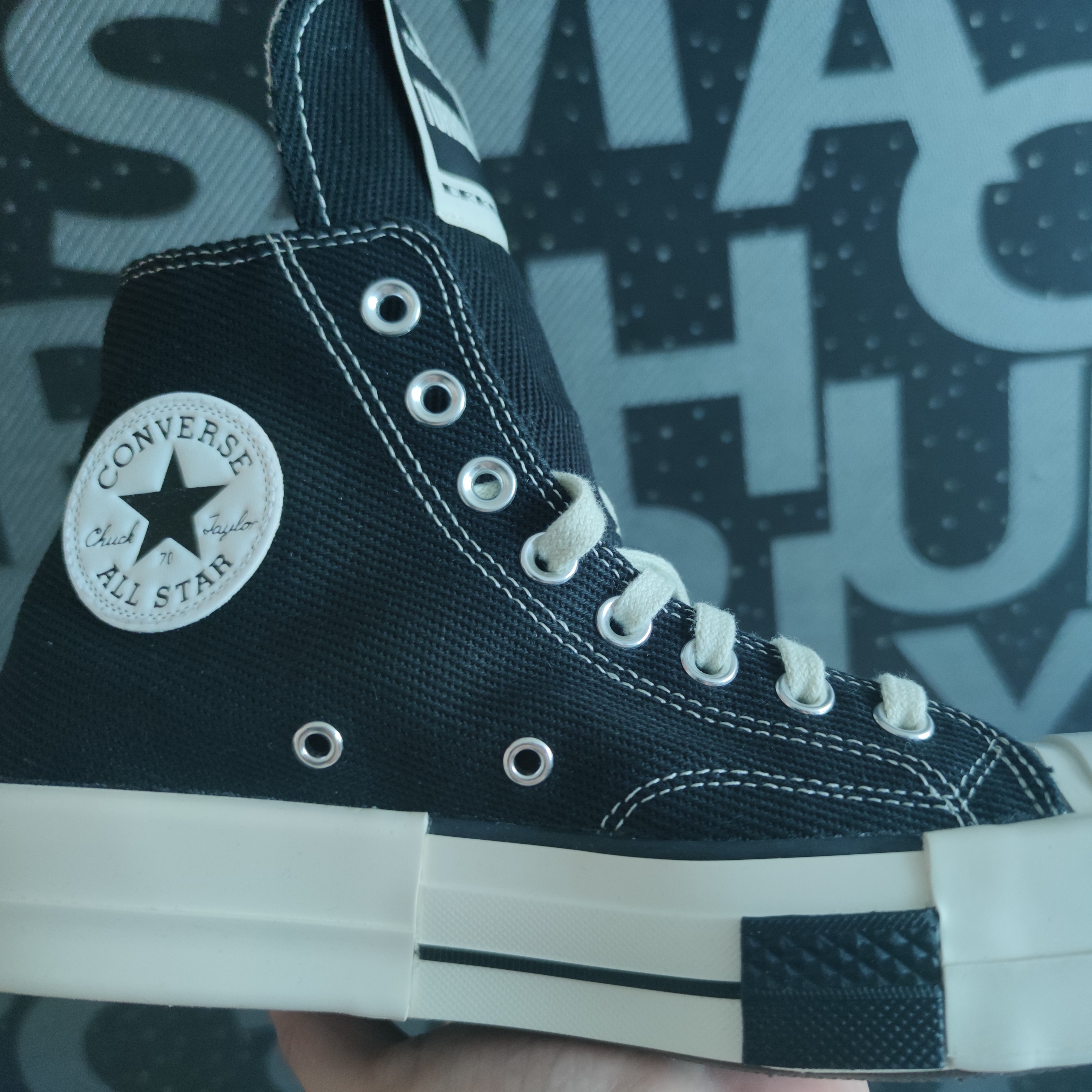 Converse x Drkshdw Turbodrk Chuck 70 Hi Black 착용 스타일 - 4