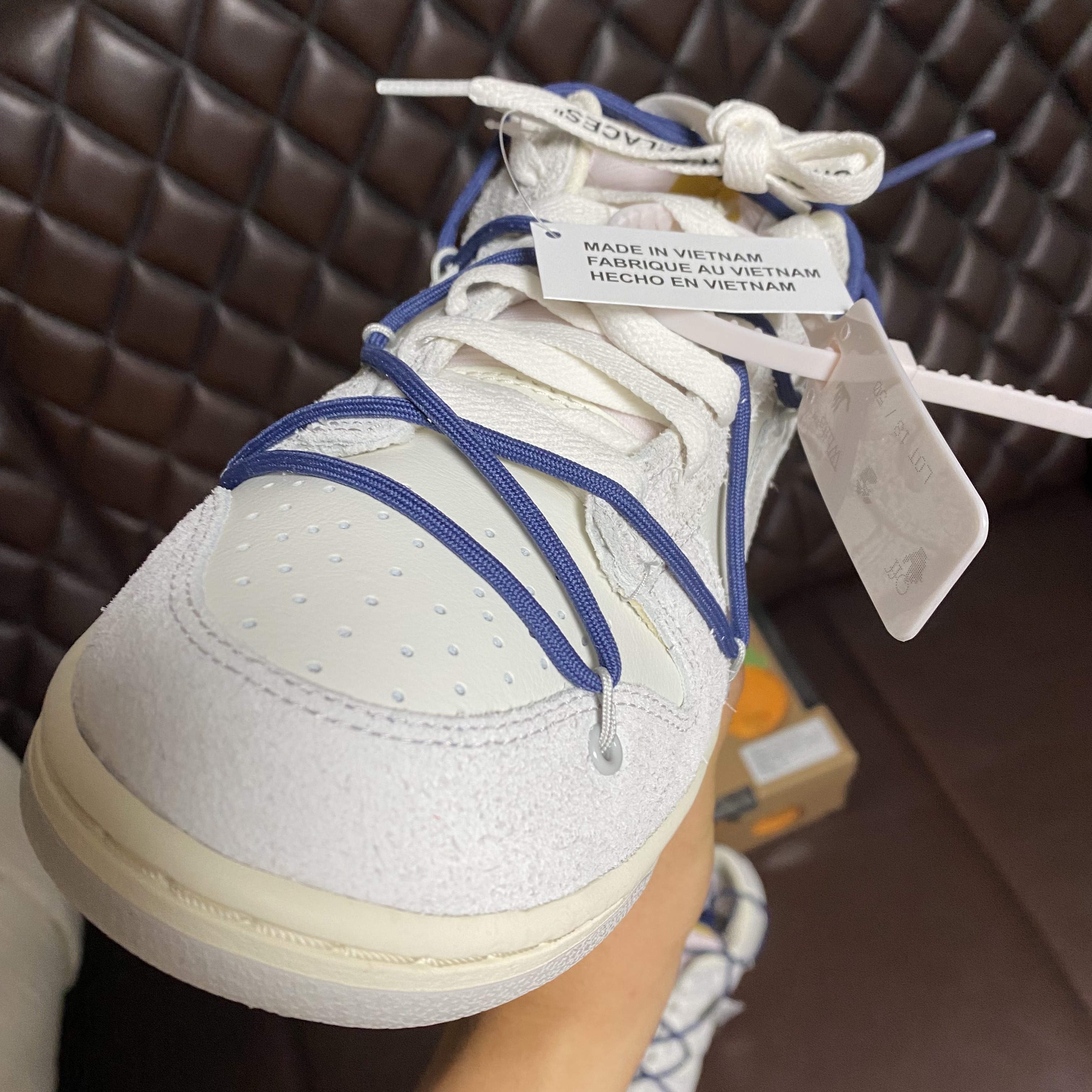 Nike x Off-White Dunk Low The 50 - Lot 18 착용 스타일 - 5