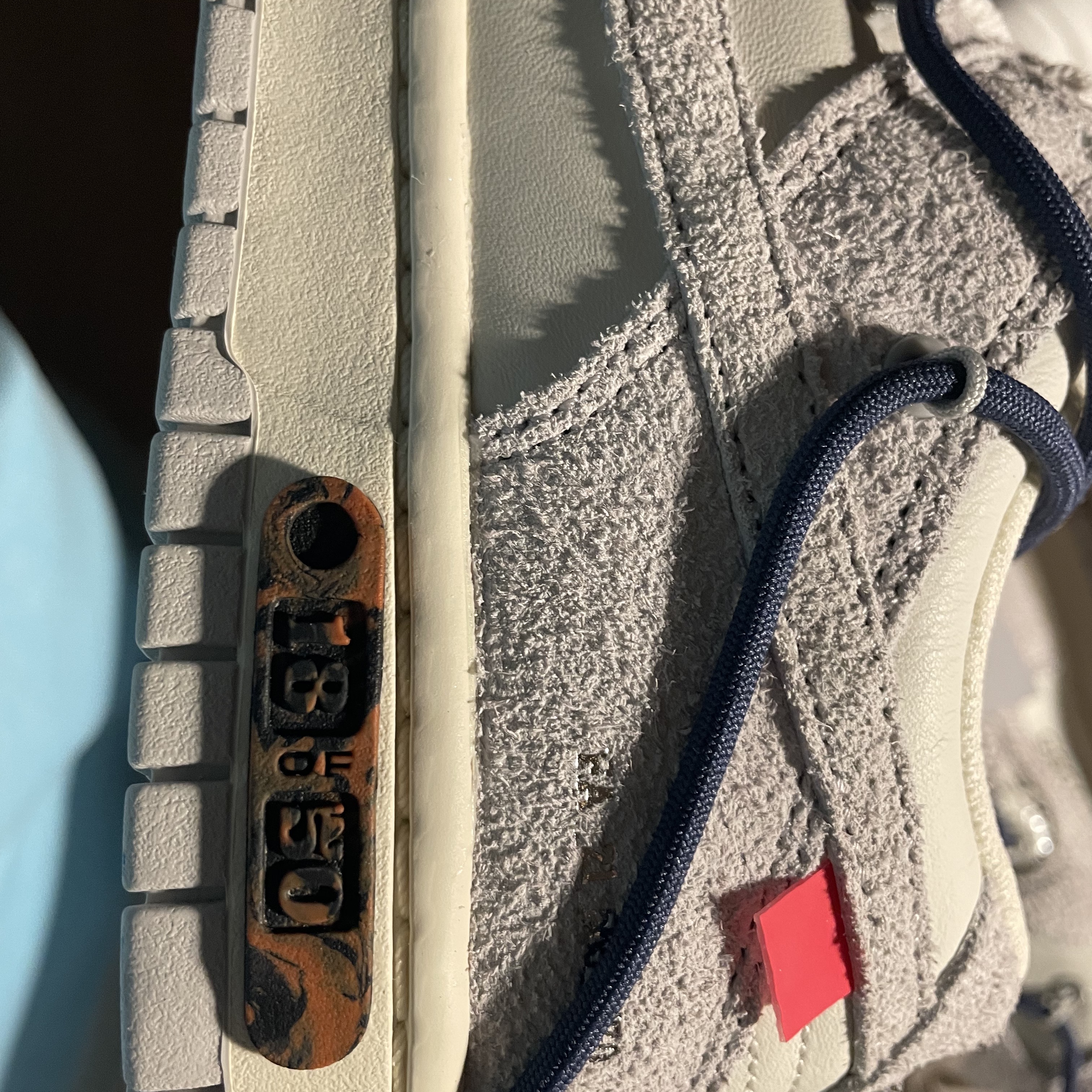 Nike x Off-White Dunk Low The 50 - Lot 18 착용 스타일 - 1