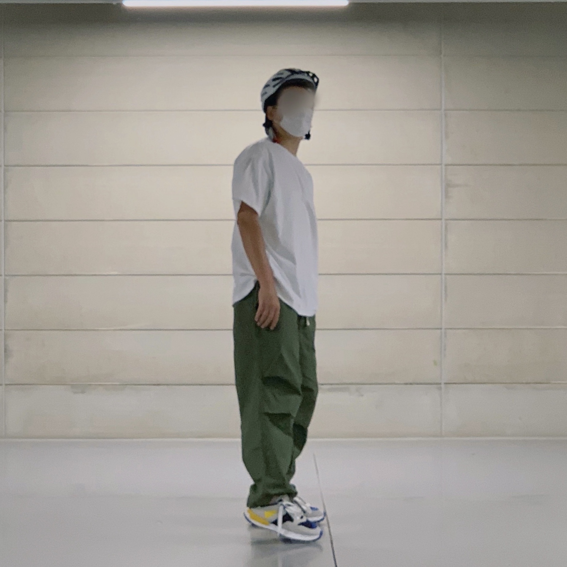 Maison Mihara Yasuhiro x Nigel Cabourn FR Army Sneakers Navy 착용 스타일 - 2