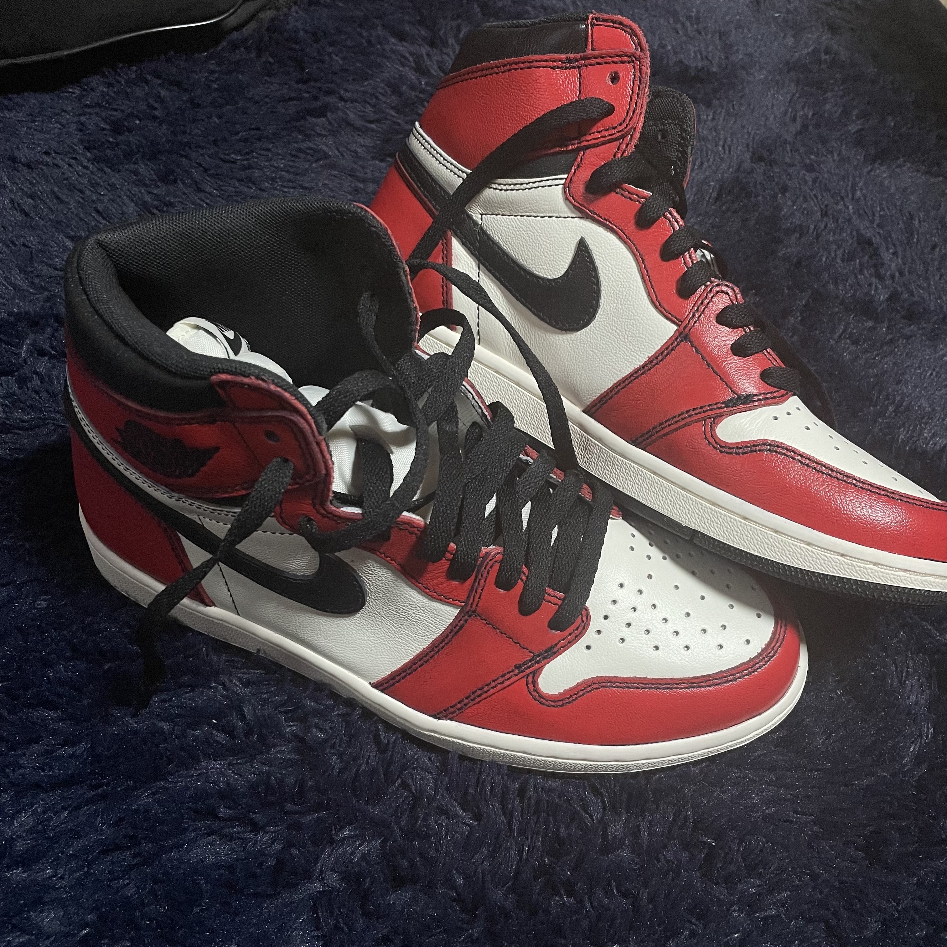 Jordan 1 Retro High OG Defiant SB LA to Chicago 착용 스타일 - 1