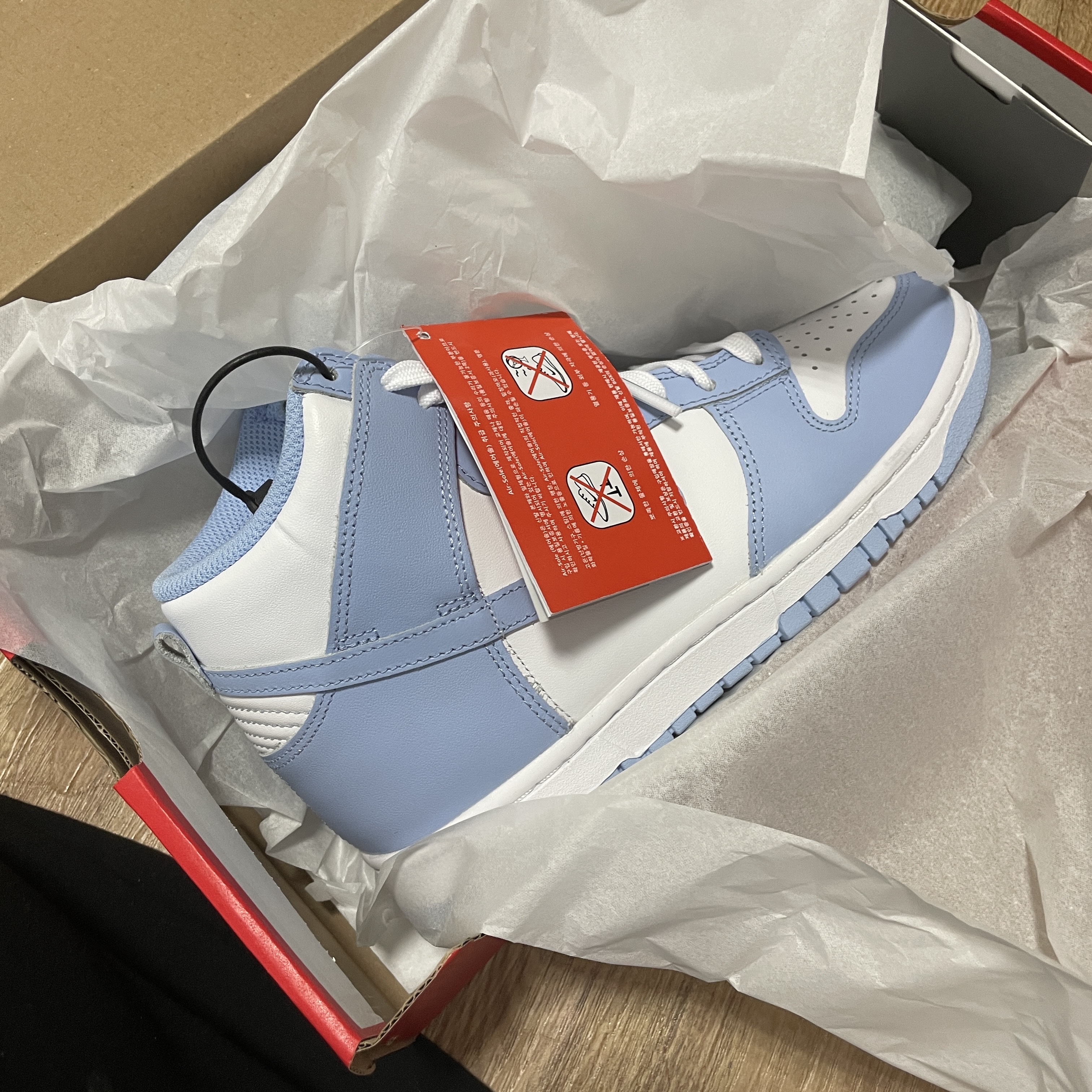 (W) Nike Dunk High Aluminum 착용 스타일 - 2