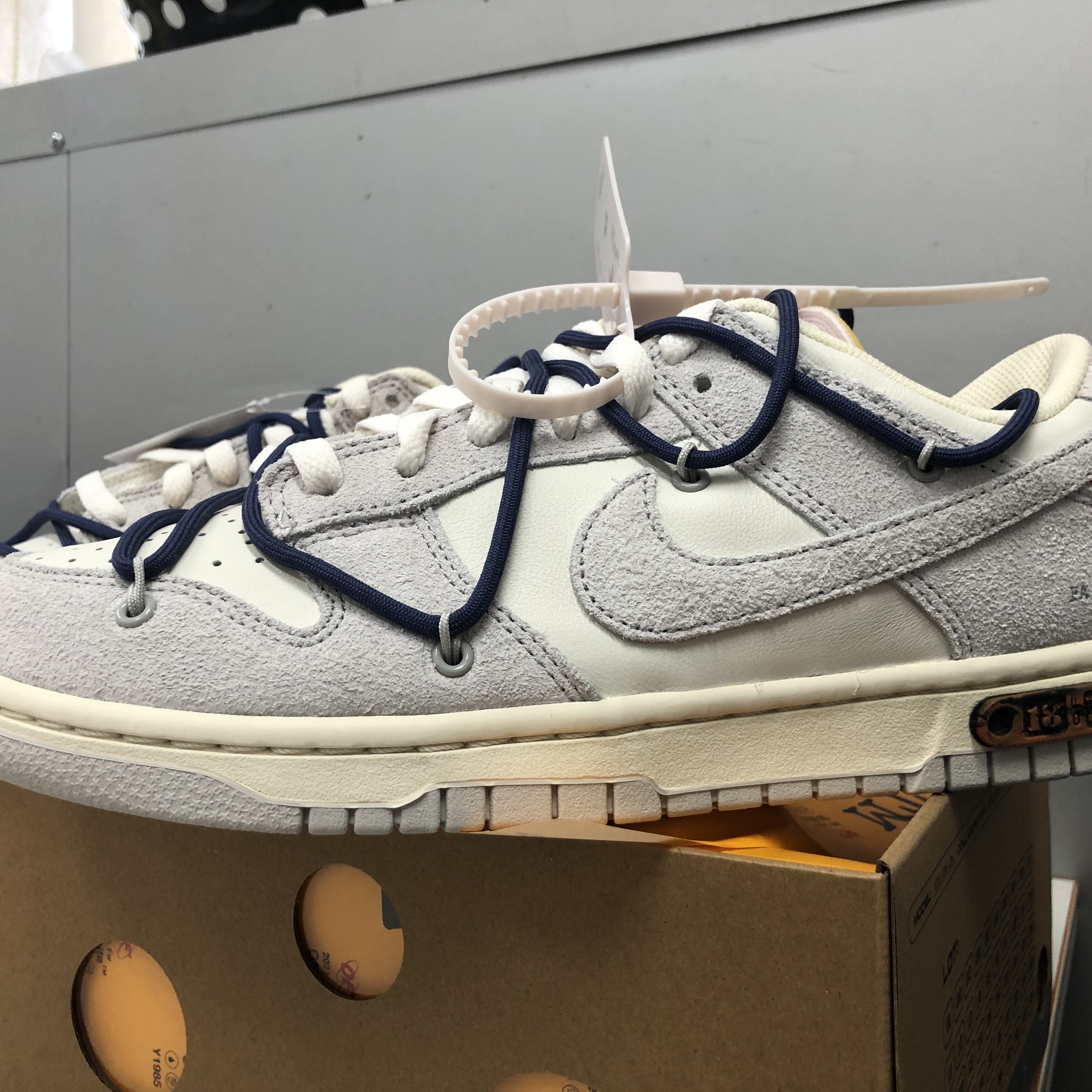 Nike x Off-White Dunk Low The 50 - Lot 18 착용 스타일 - 1