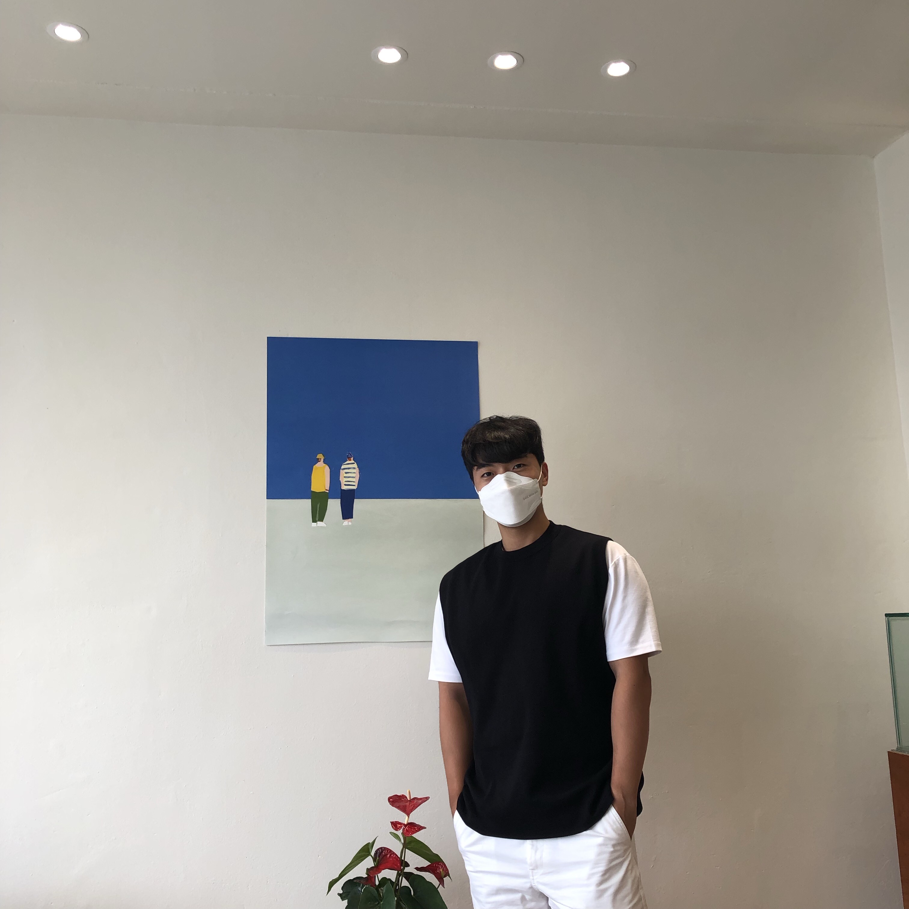 Maison Margiela Calfskin Replica Sneakers 착용 스타일 - 1