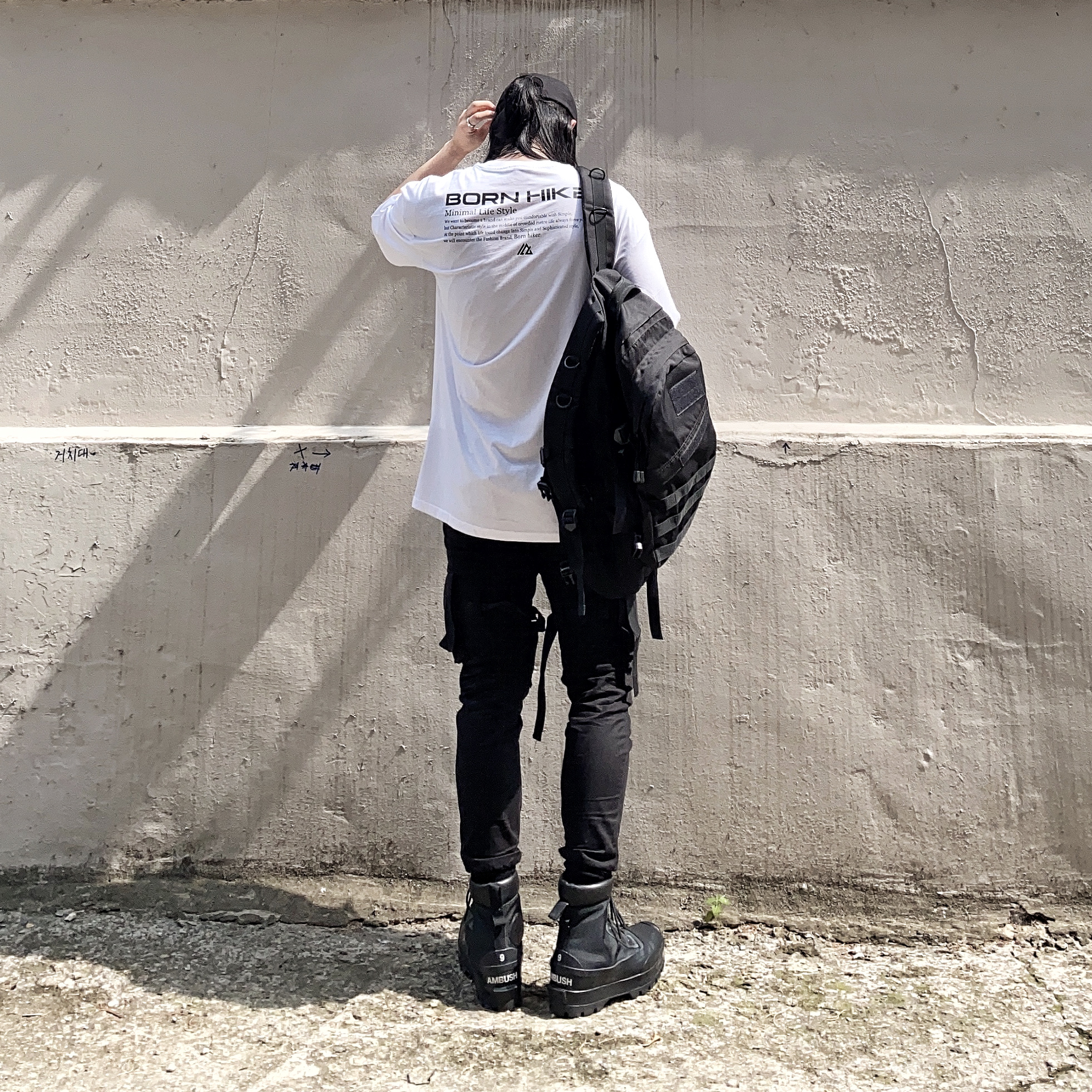 Converse x Ambush Chuck Taylor All Star Duck Boot Black 착용 스타일