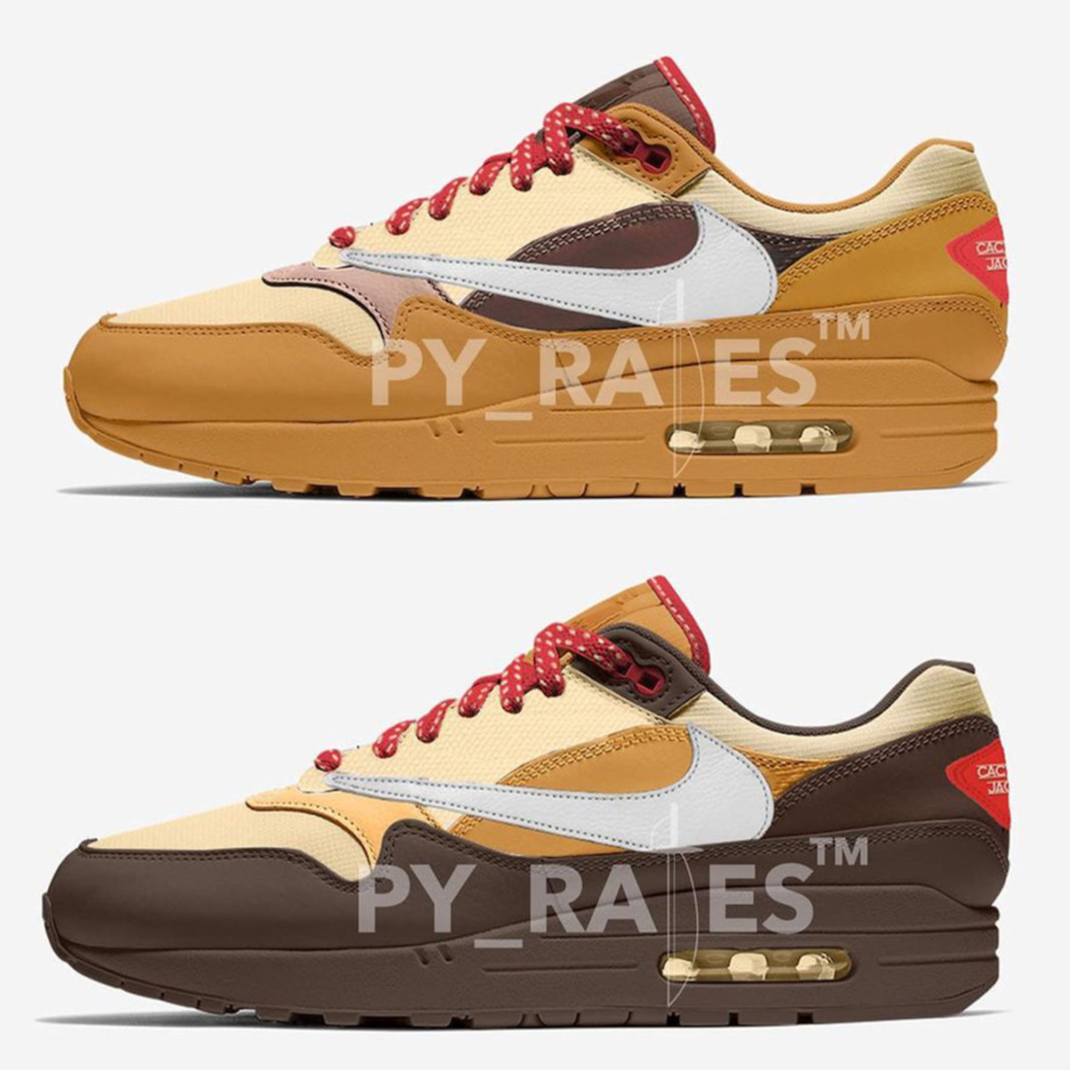 Nike x Travis Scott Air Max 270 React Cactus Trails 착용 스타일 - 4