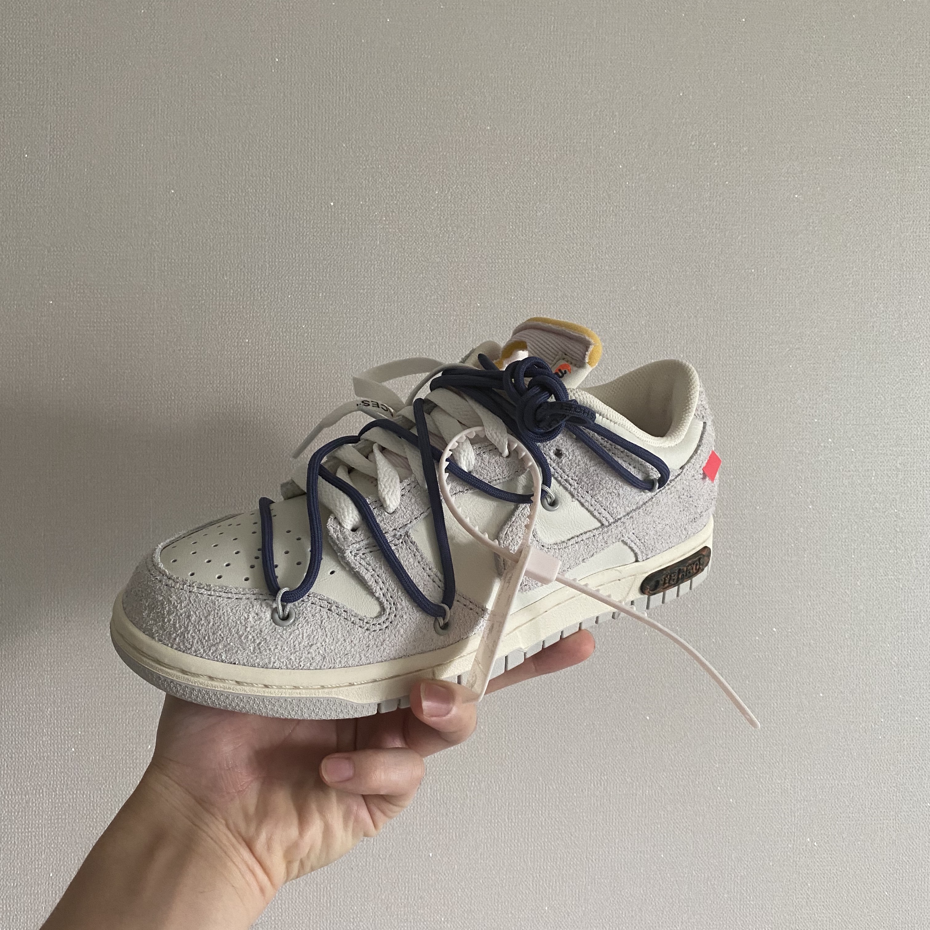 Nike x Off-White Dunk Low The 50 - Lot 18 착용 스타일