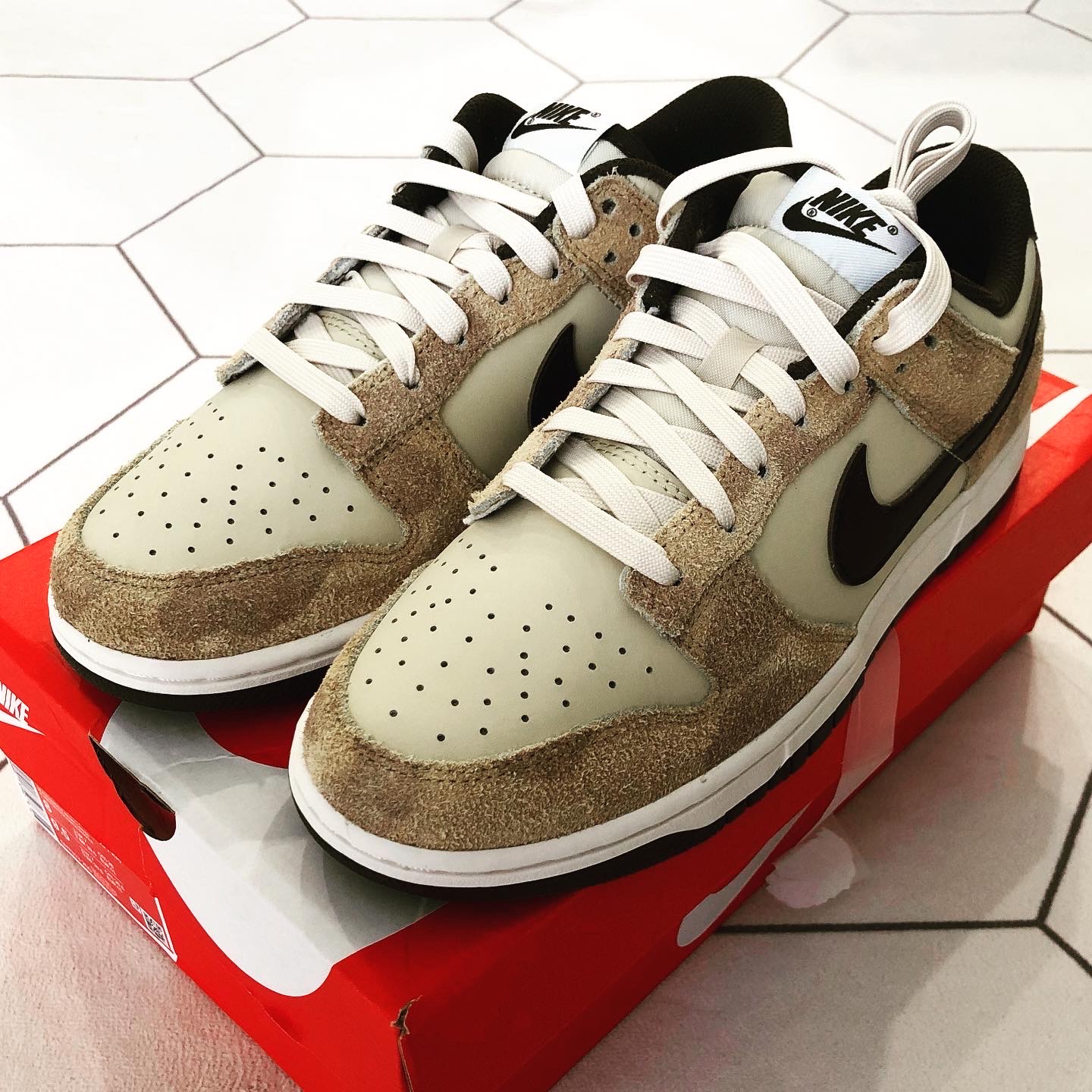 Nike Dunk Low Retro PRM Cheetah 착용 스타일 - 1