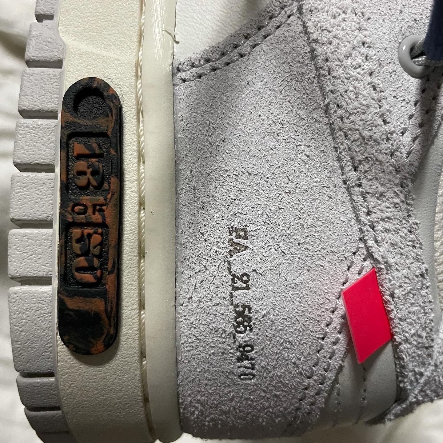 Nike x Off-White Dunk Low The 50 - Lot 18 착용 스타일 - 3