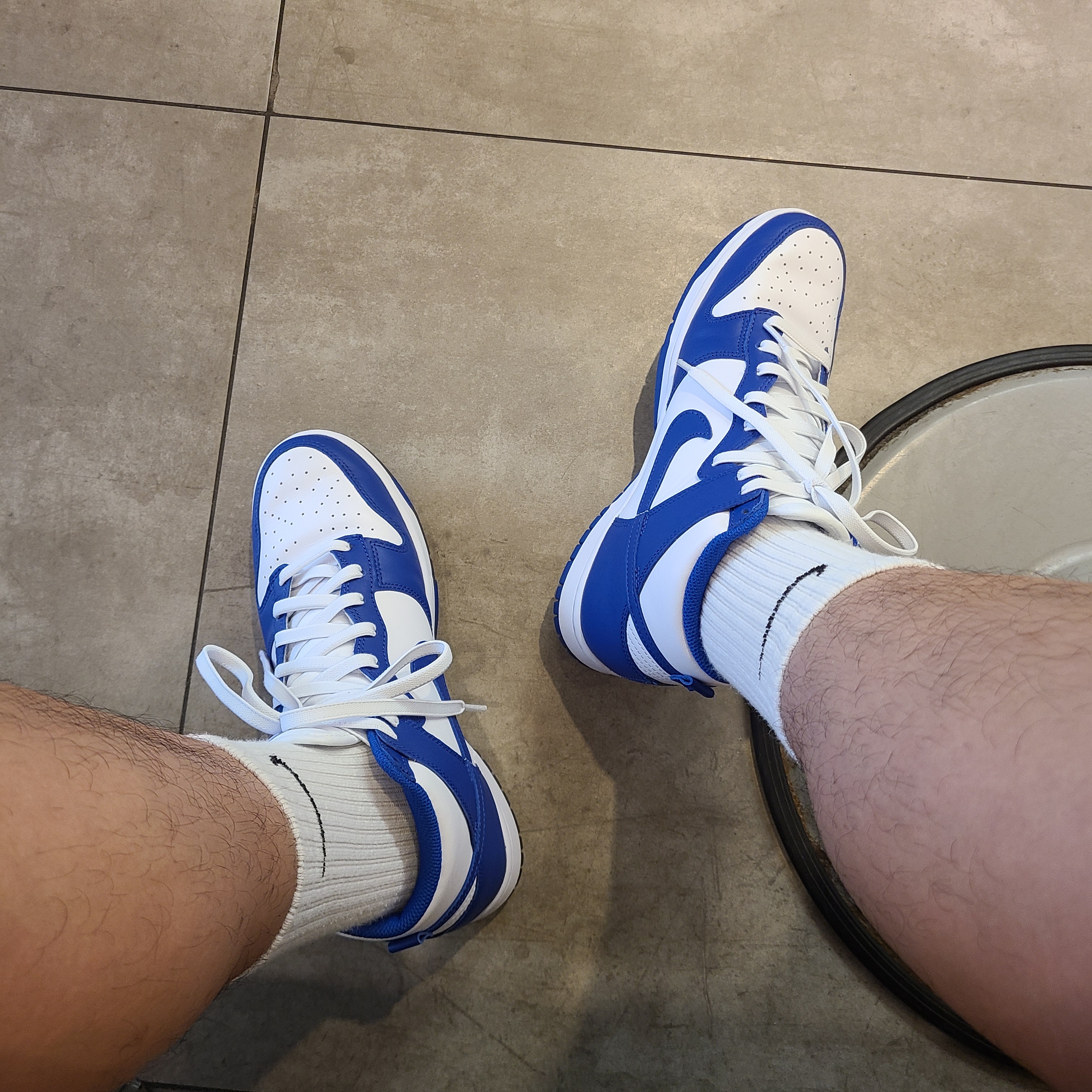 Nike Dunk High Retro Game Royal 착용 스타일