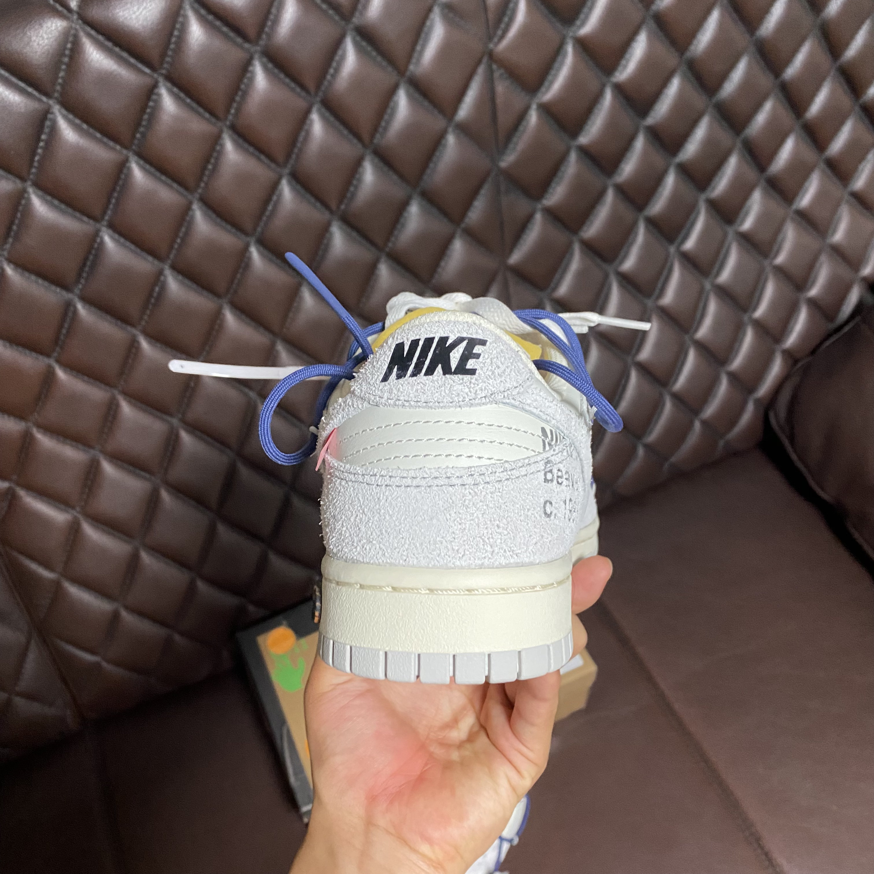 Nike x Off-White Dunk Low The 50 - Lot 18 착용 스타일 - 3
