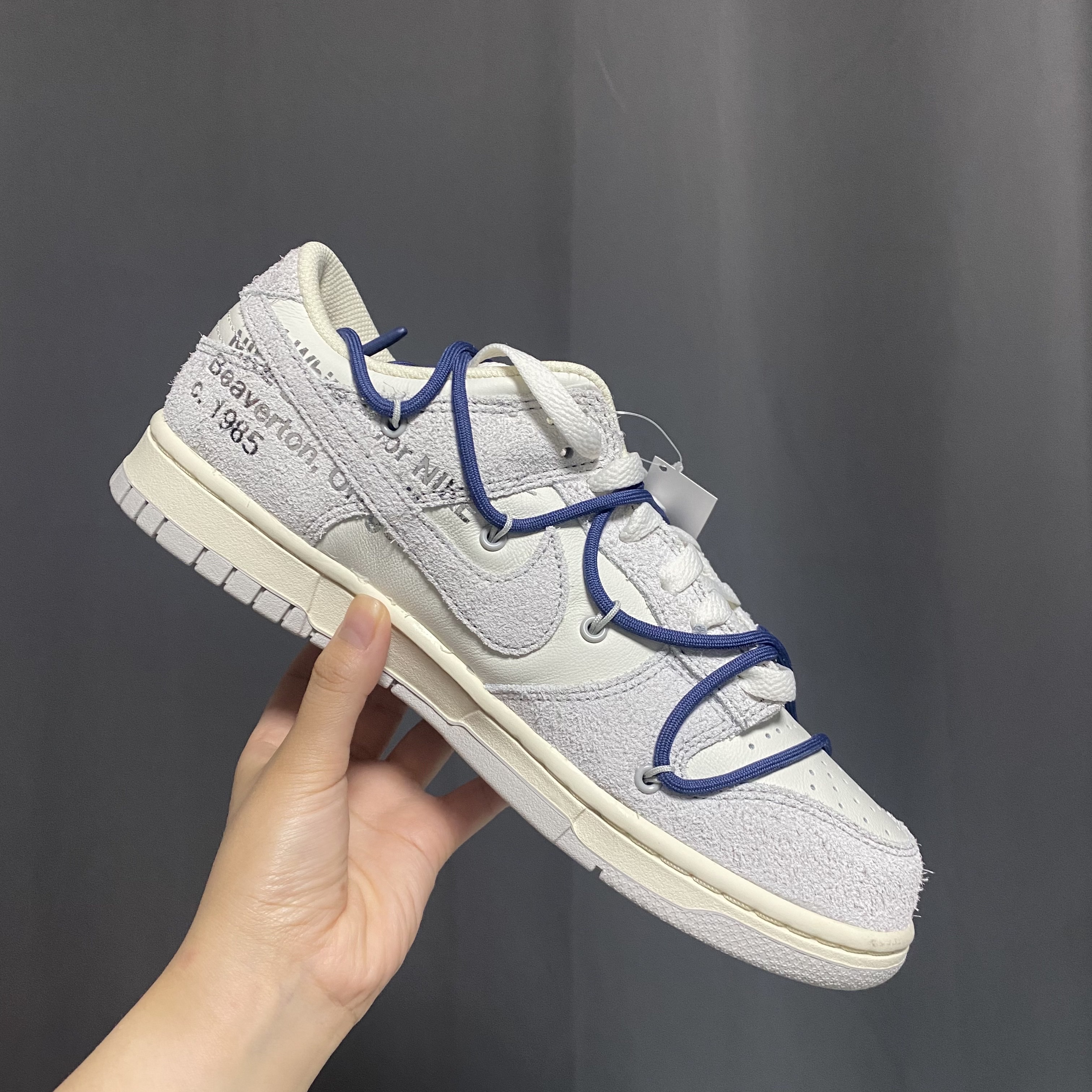 Nike x Off-White Dunk Low The 50 - Lot 18 착용 스타일