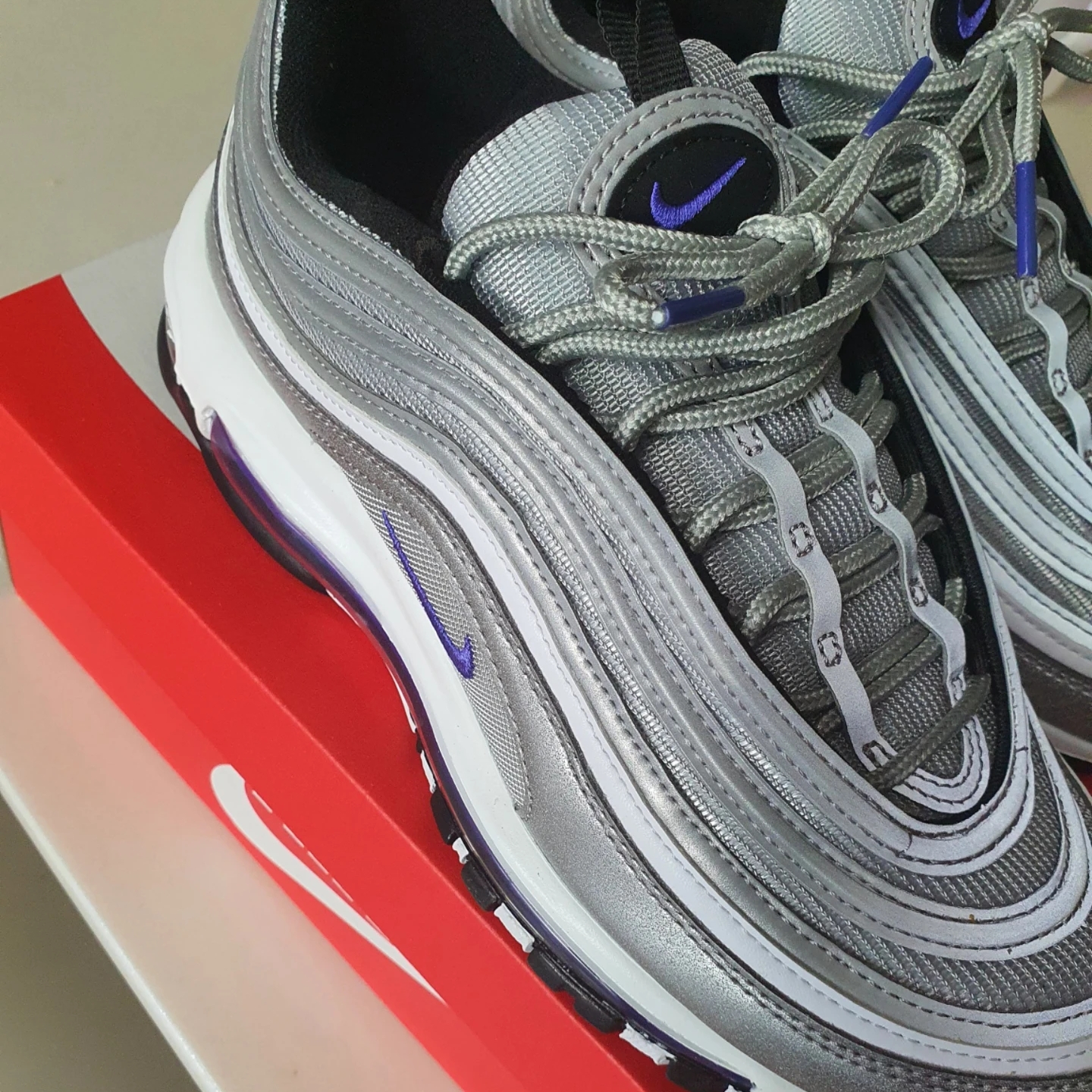 Nike Air Max 97 Persian Violet 착용 스타일